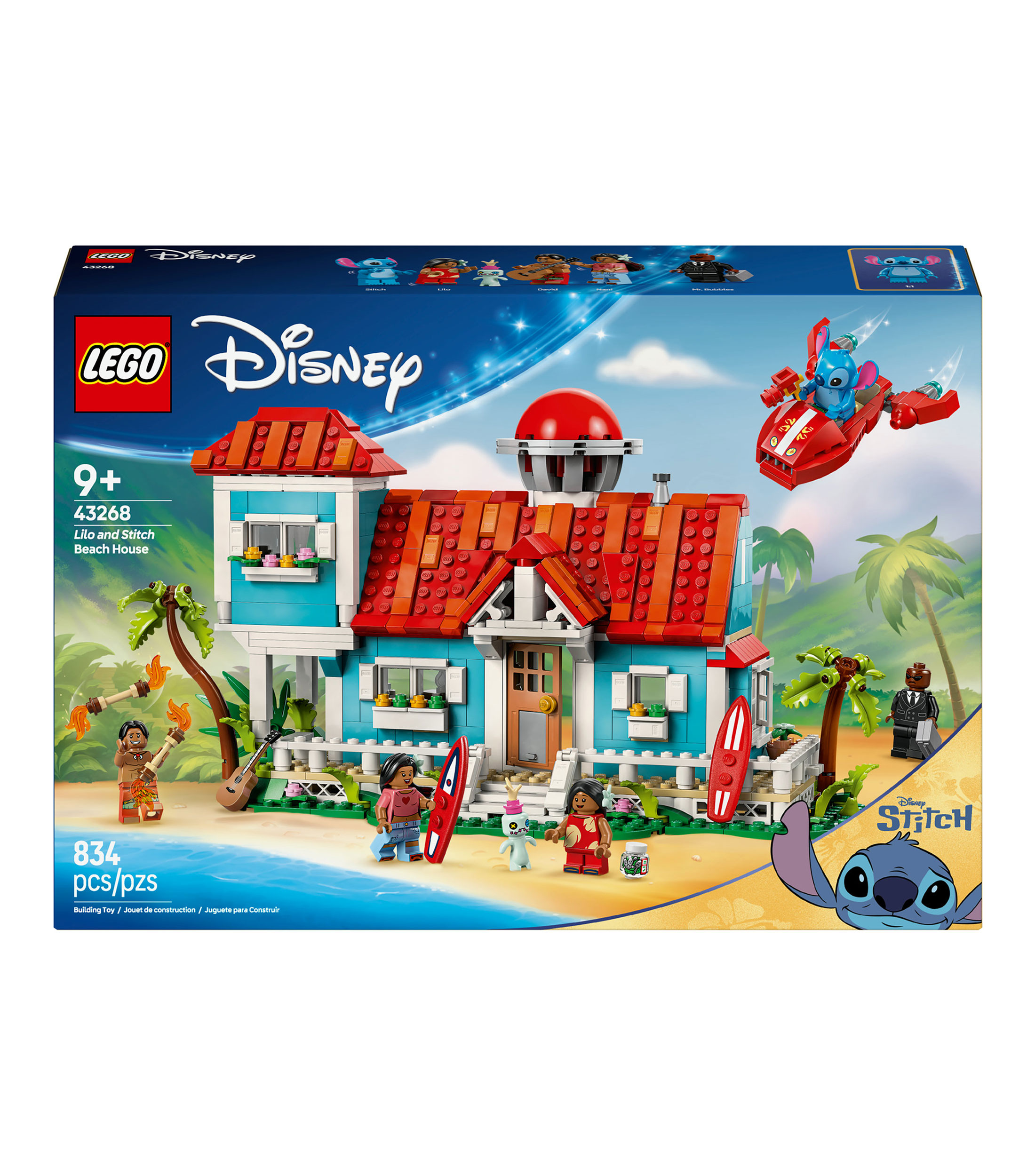 Lego Disney Casa en la Playa de Lilo y Stitch 43268