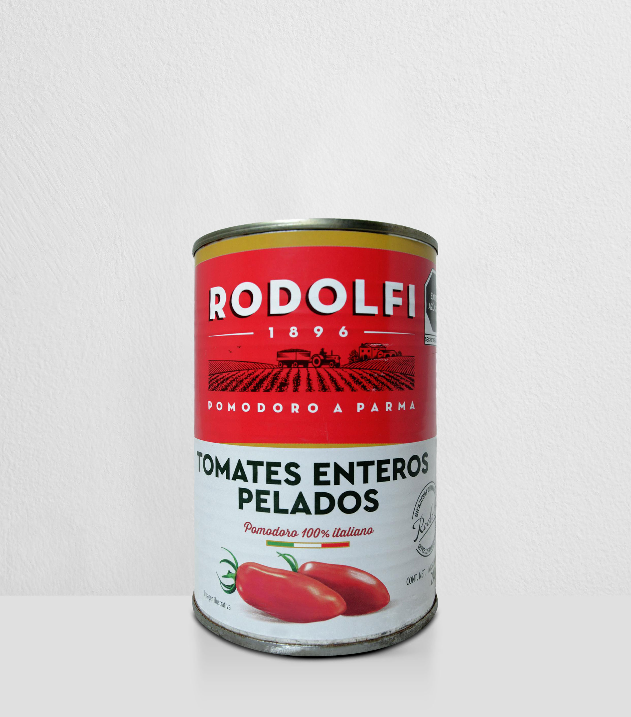 Tomates enteros pelados, 400 g