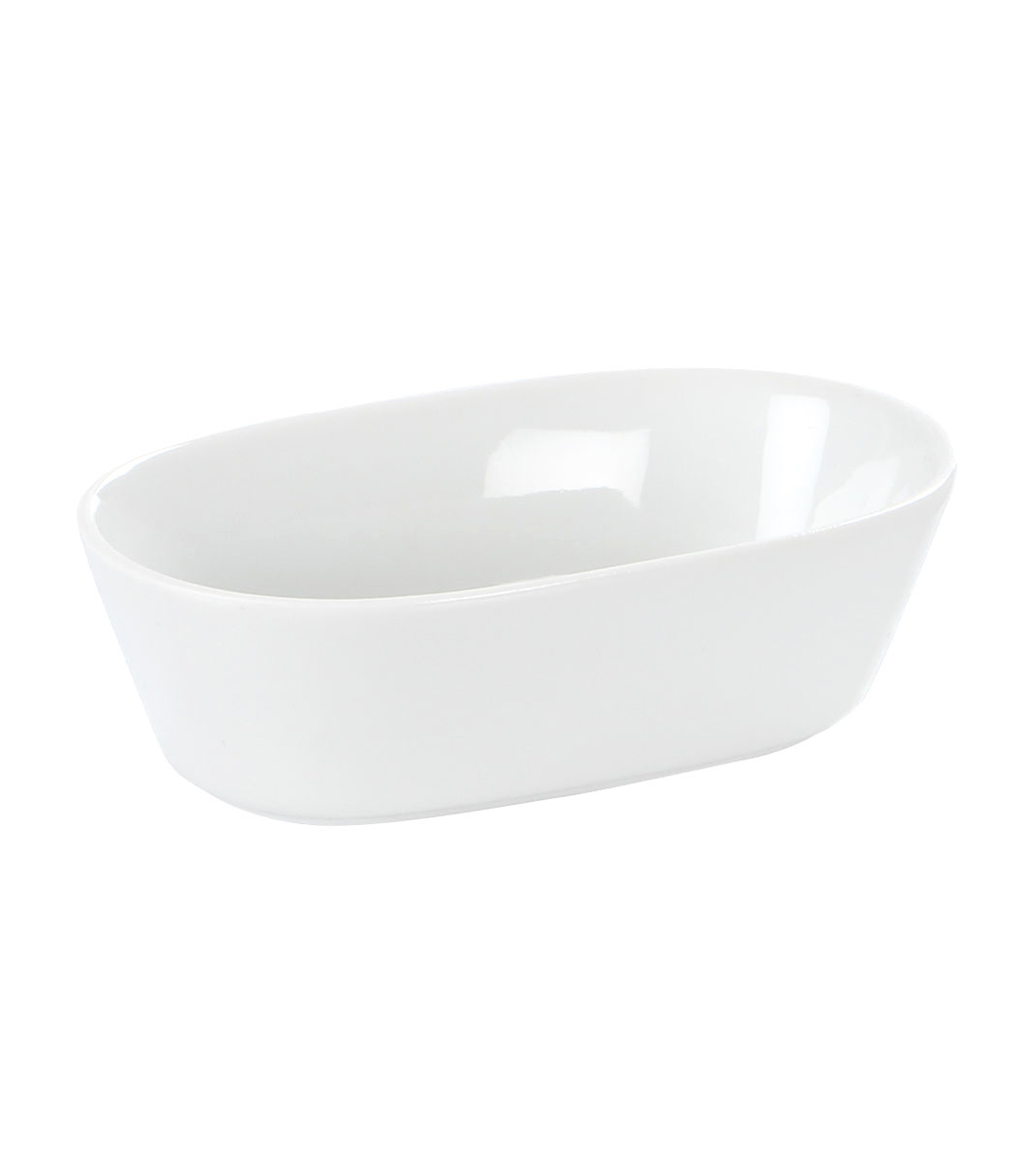 Plato hondo oval