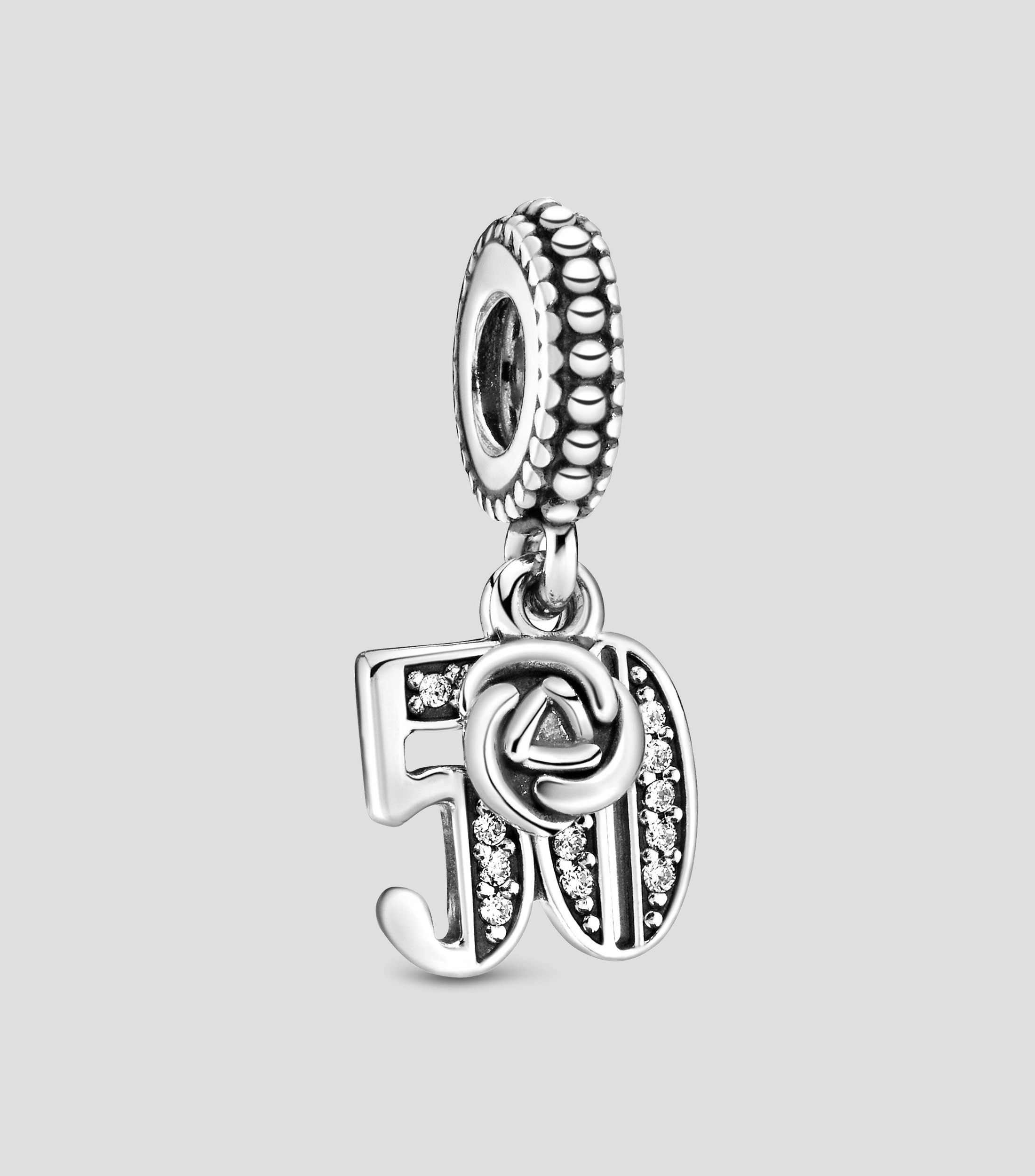 Charm en Plata .925 Celebracion de 50 anos Mujer
