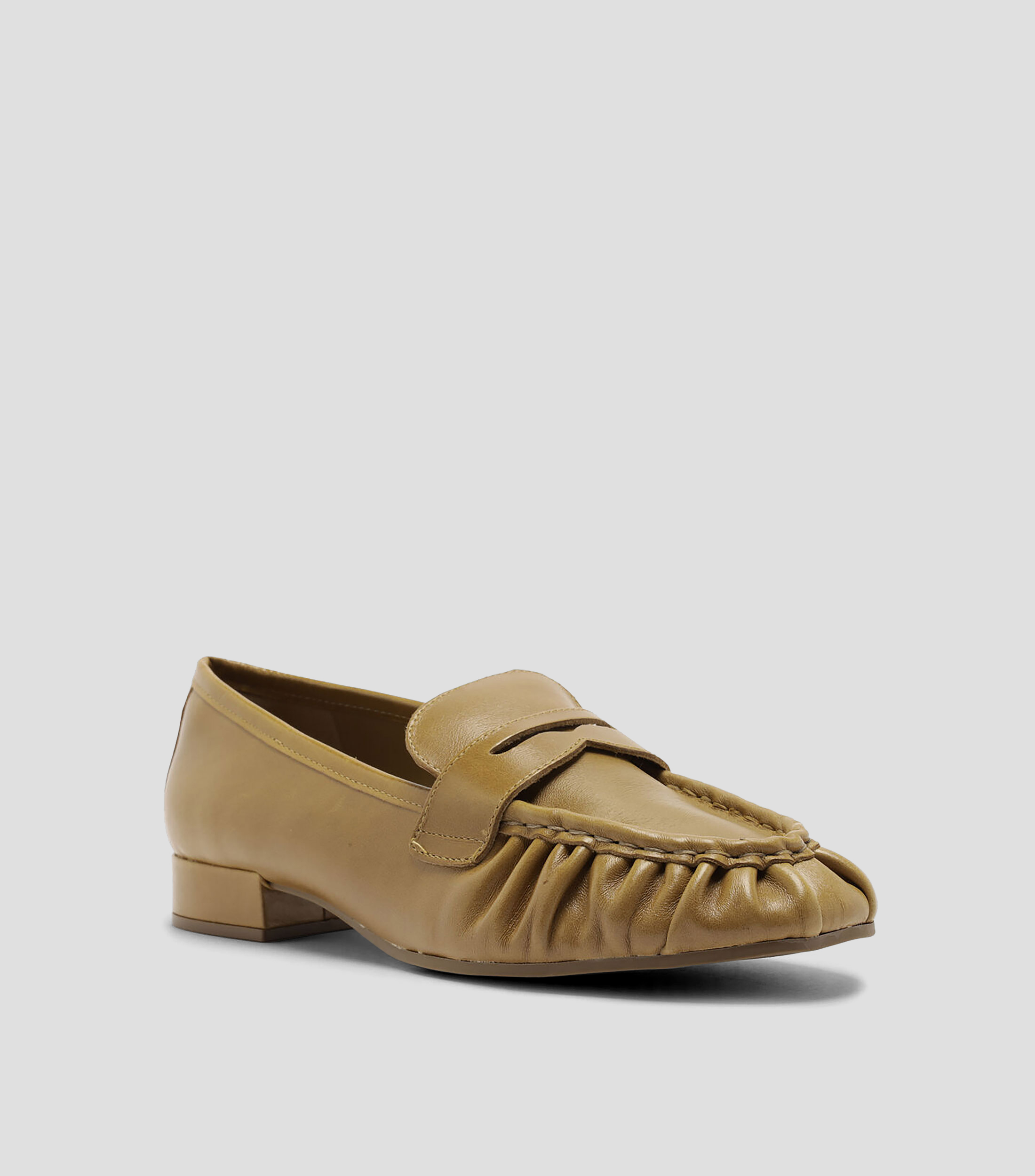 Mocasines en piel Mujer