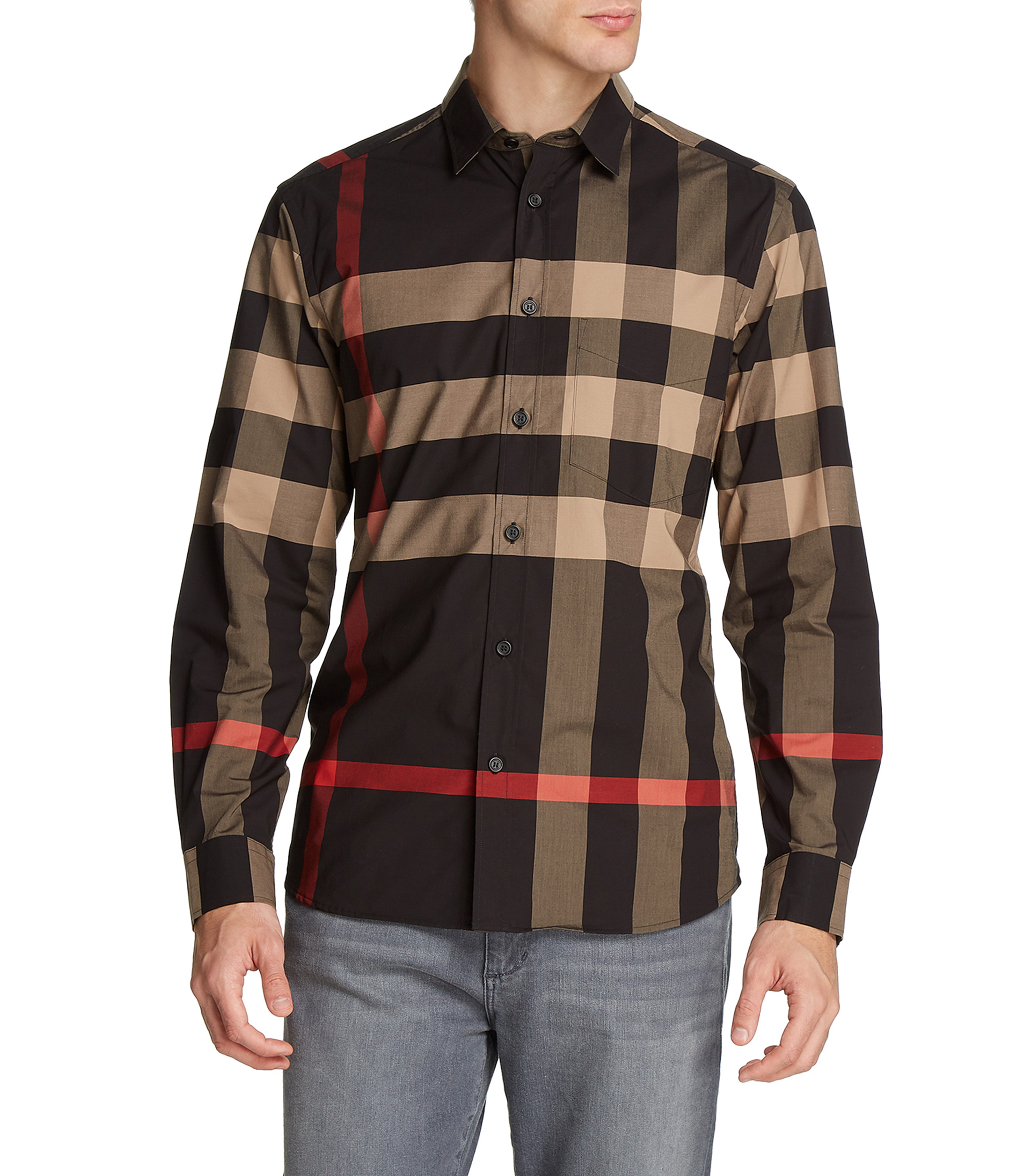 Camisa burberry hombre palacio de hot sale hierro