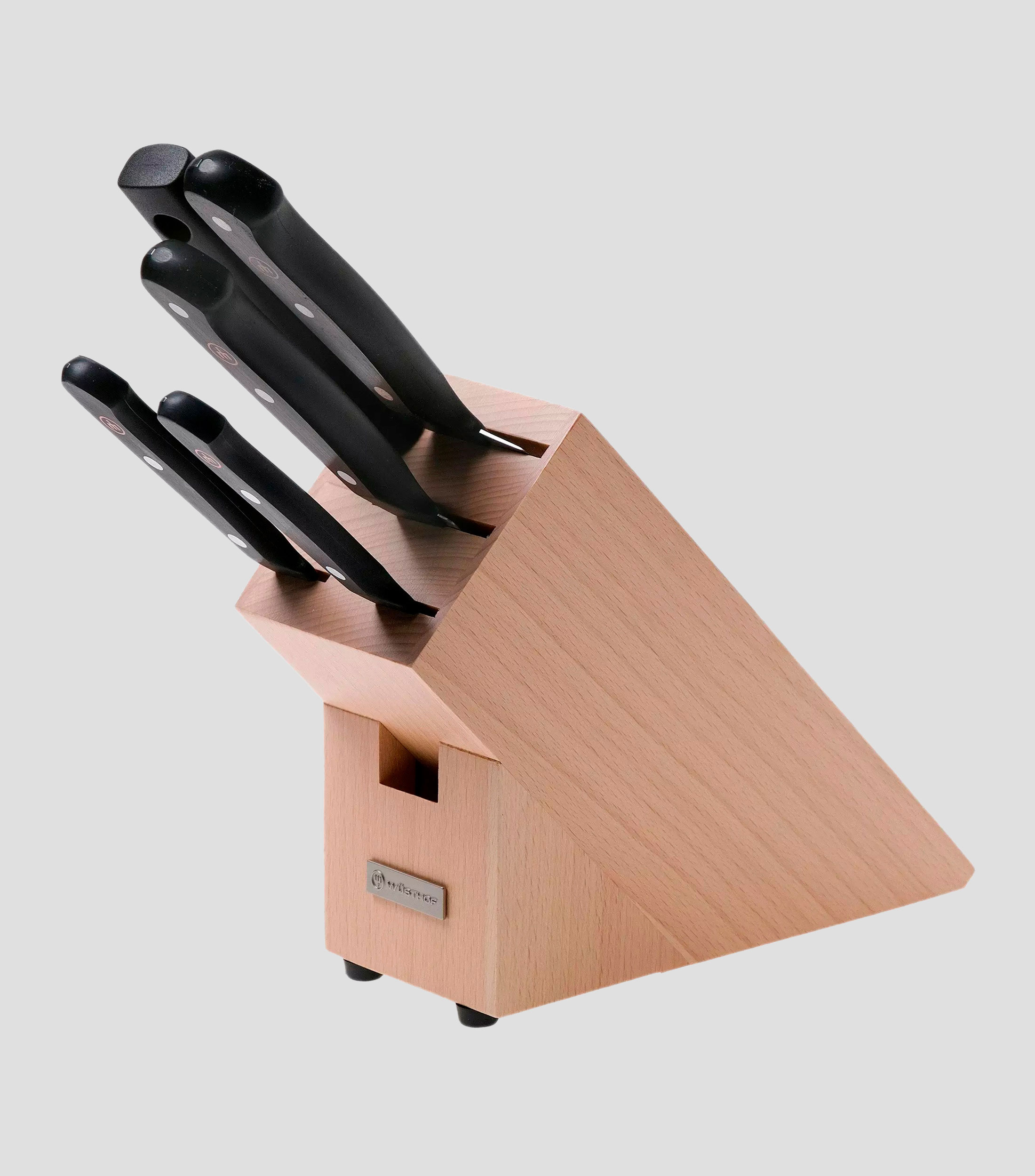 Bloque de cuchillos 6 piezas Gourmet