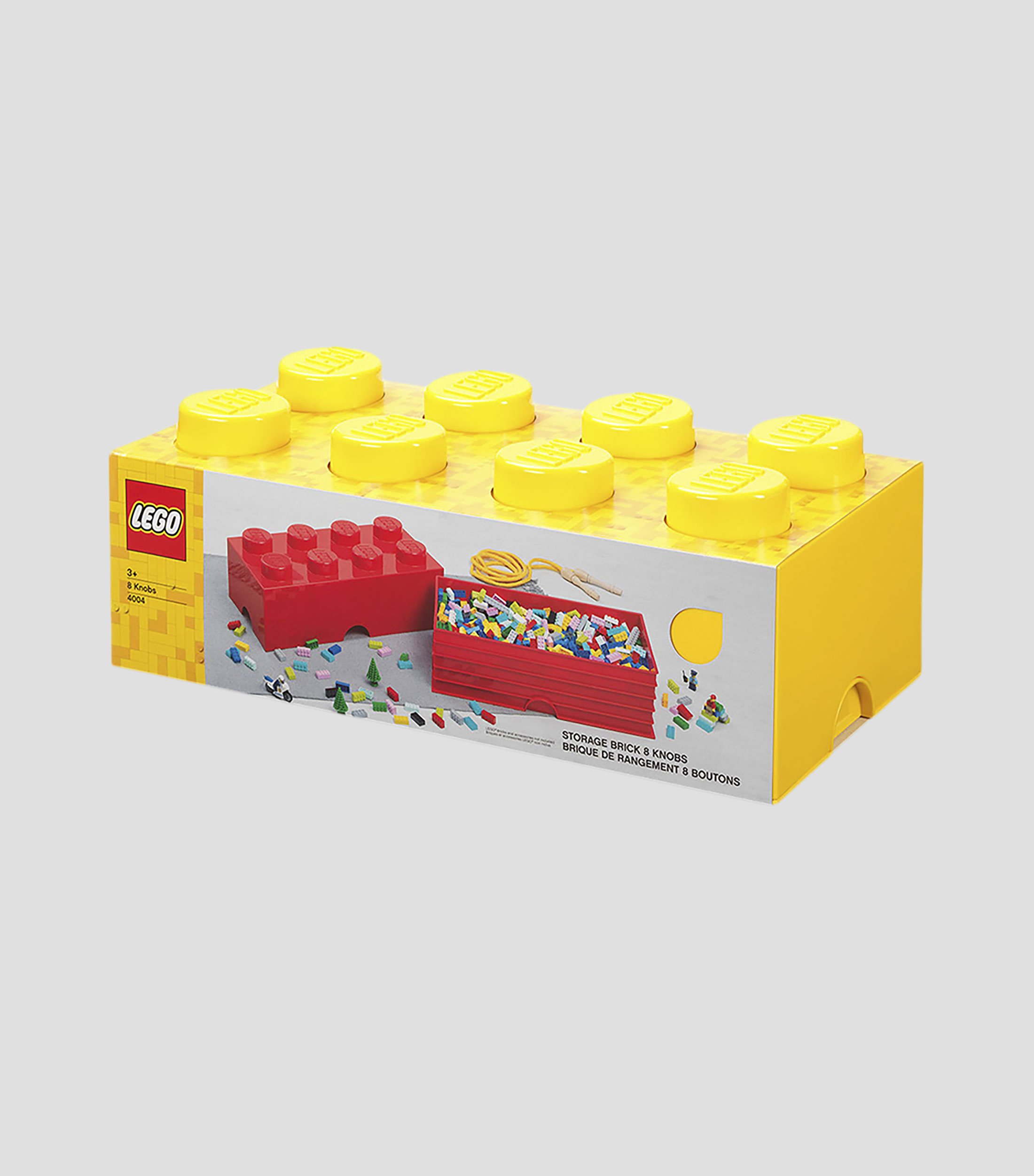 Lego Storage, Brick 8 Amarillo
