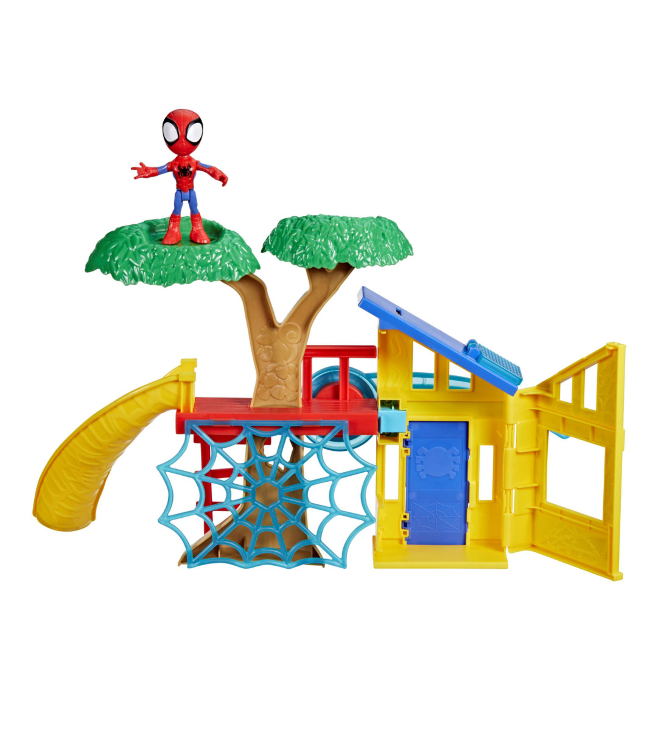 Playset, Marvelaposs Spidey and his Amazing Friends - Spidey Playground Scene
