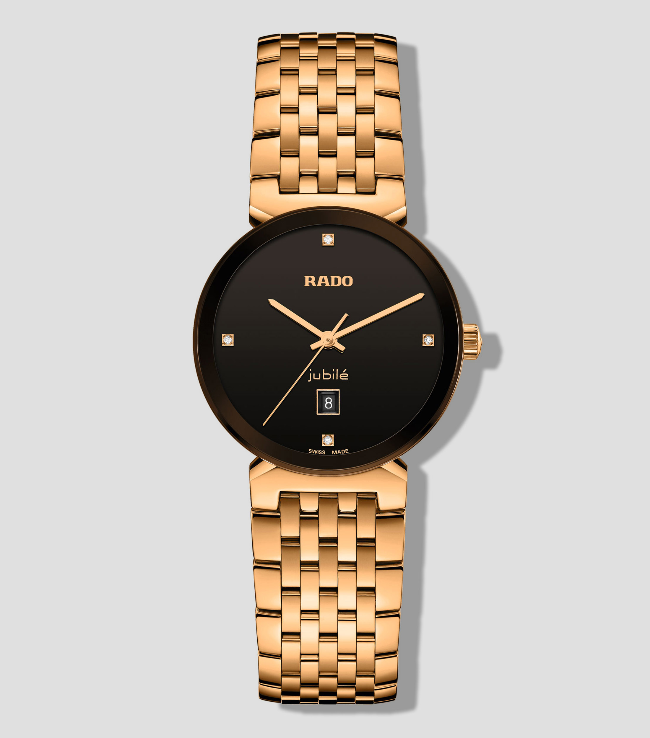Reloj para Mujer Cuarzo Florence Diamonds Classic Carátula Negra