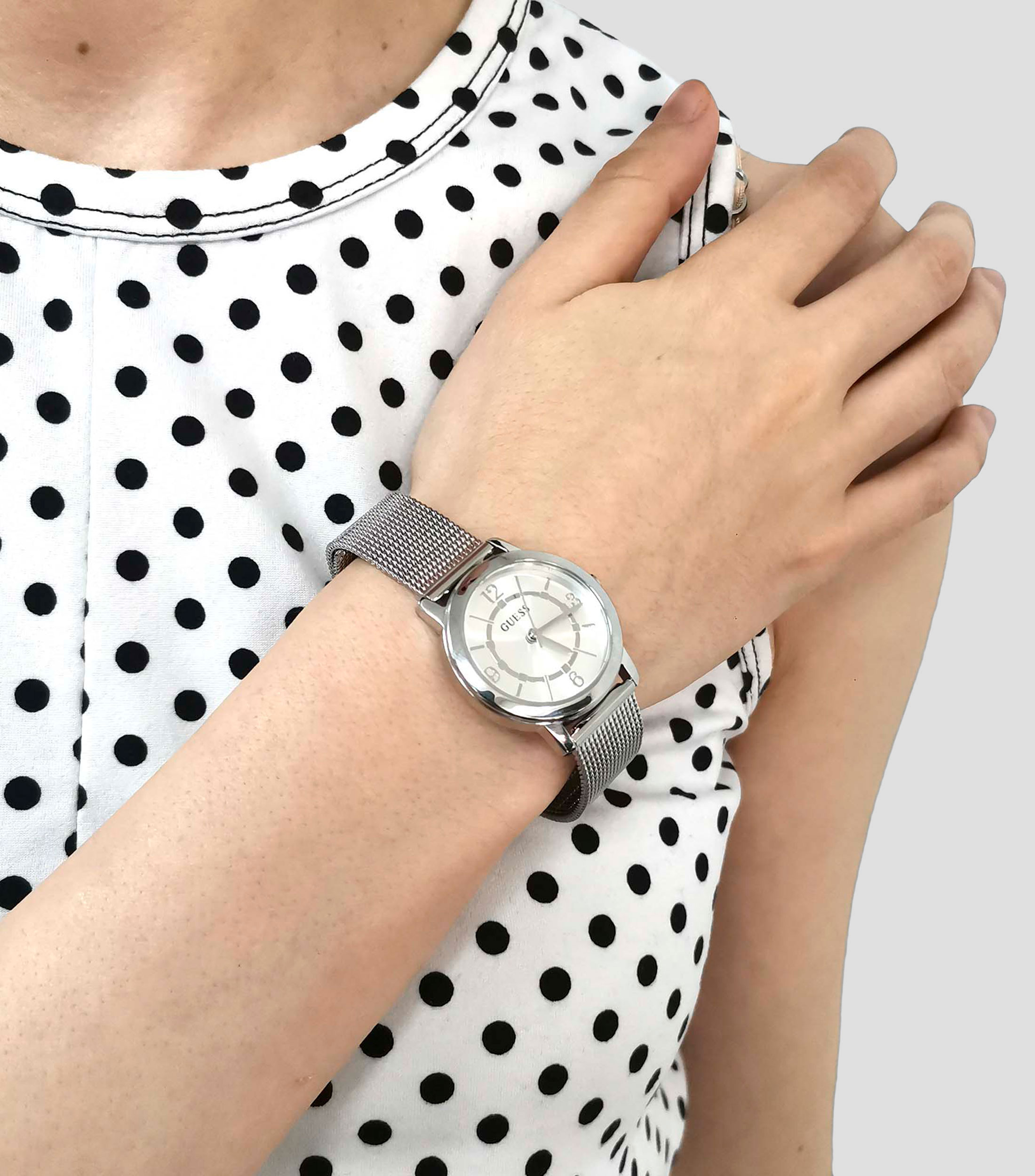 Reloj para mujer Melody de vestir Plateado