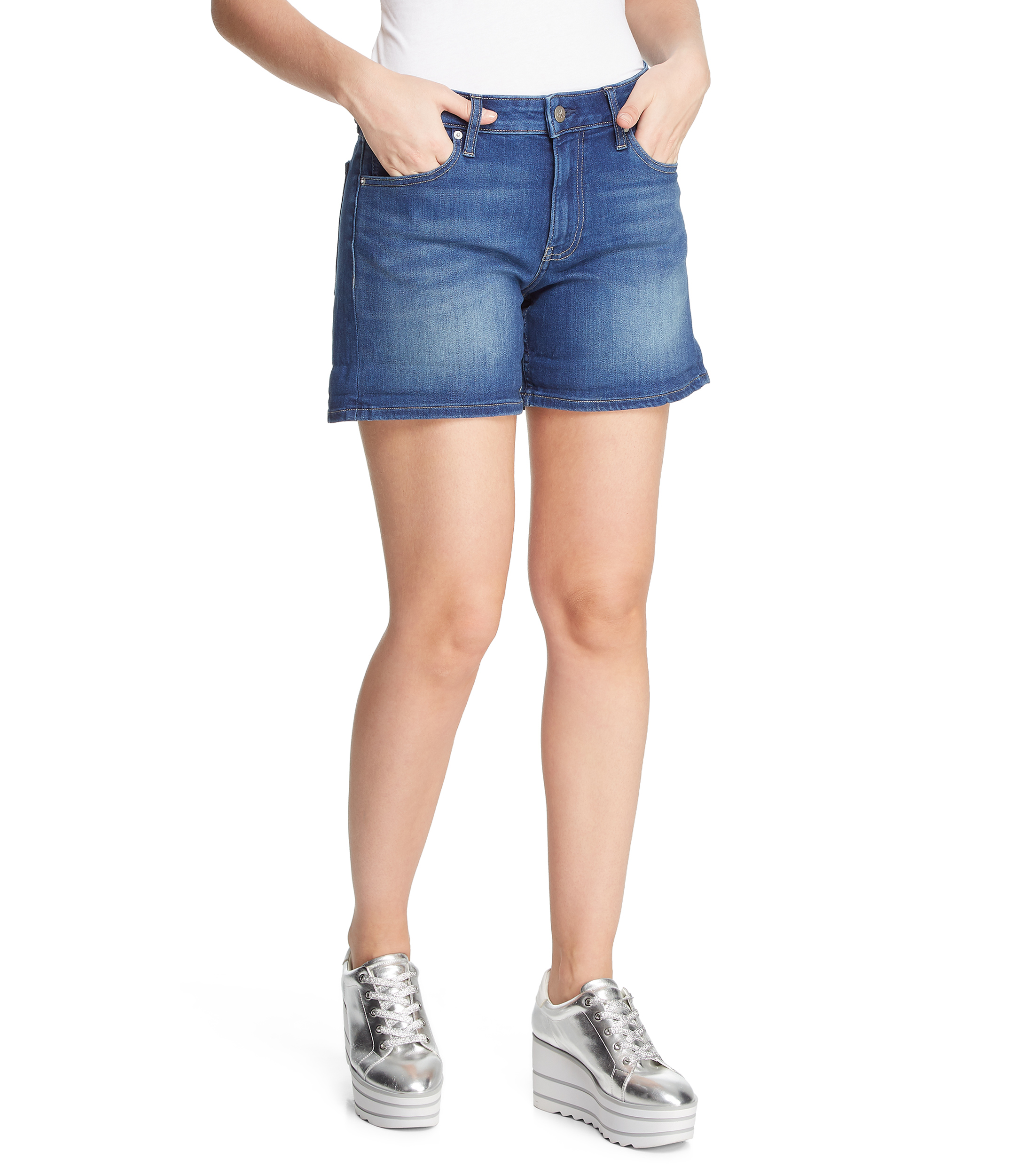 Calvin Klein Short en mezclilla Mujer El Palacio de Hierro
