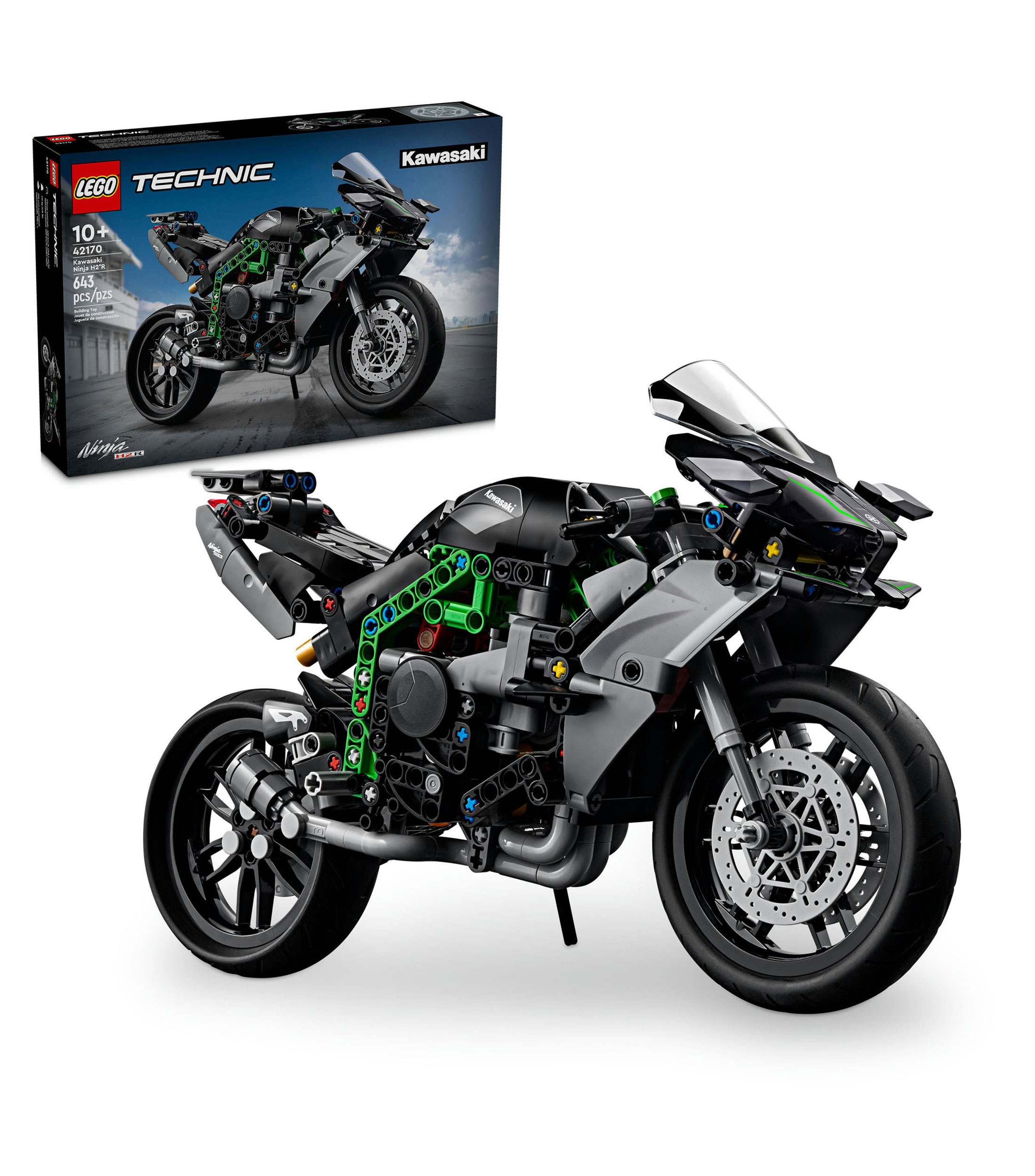 Lego Technic Moto Kawasaki Ninja H2R Set de Construcción 42170