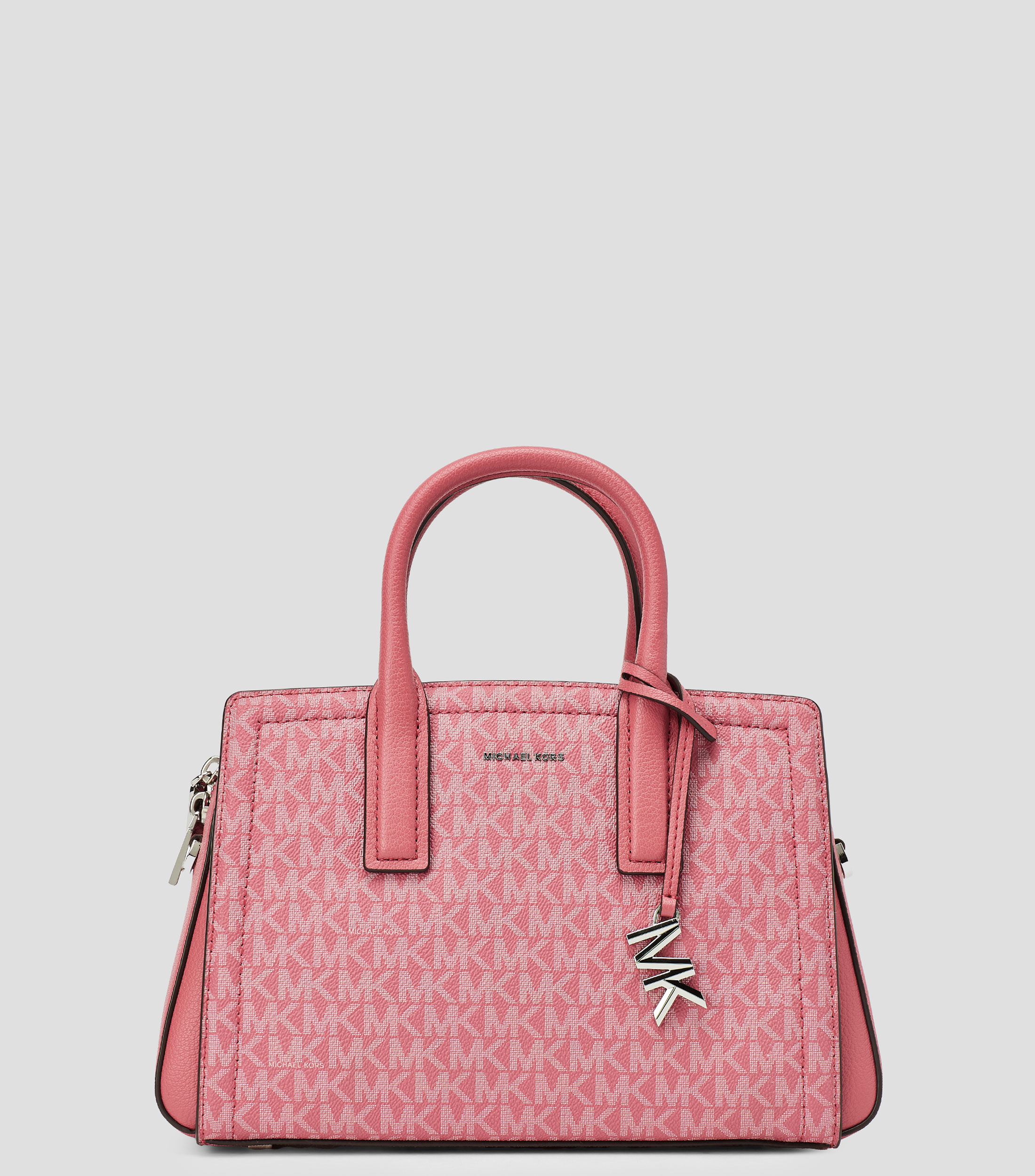 Bolsa satchel estampado monogram Mujer
