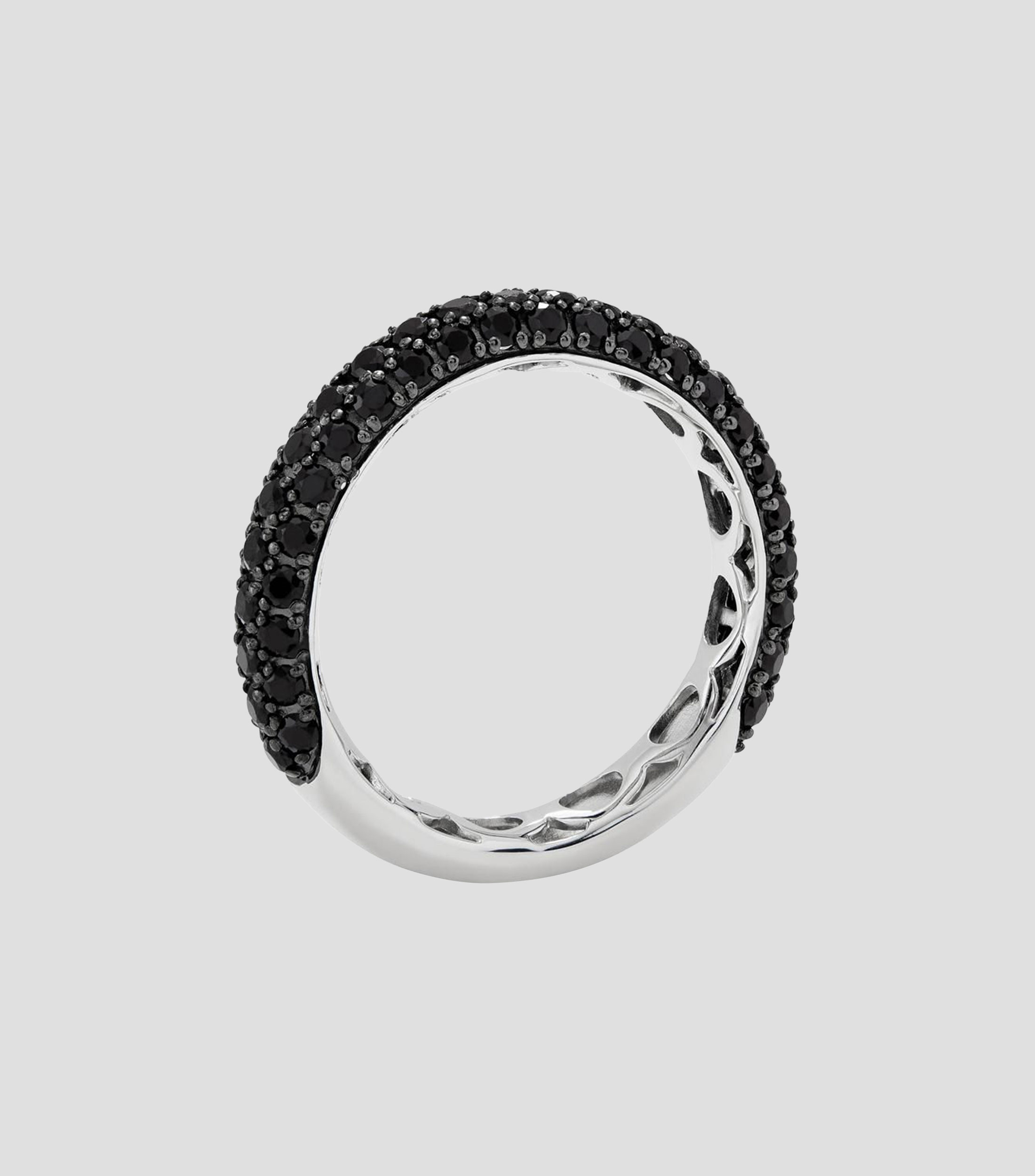 Anillo en plata .925 con espinelas Argento Mujer