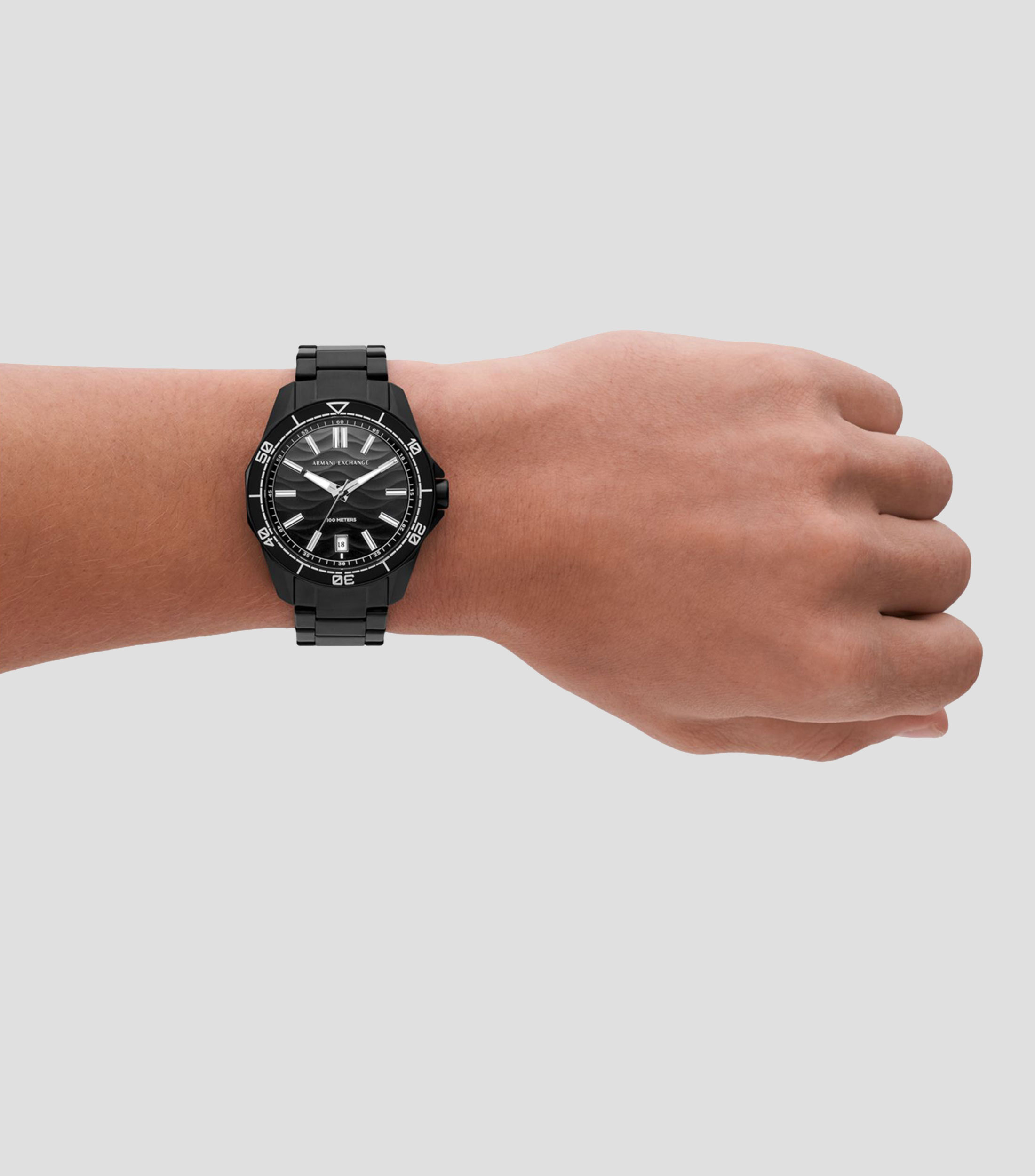Reloj para hombre Spencer casual Negro