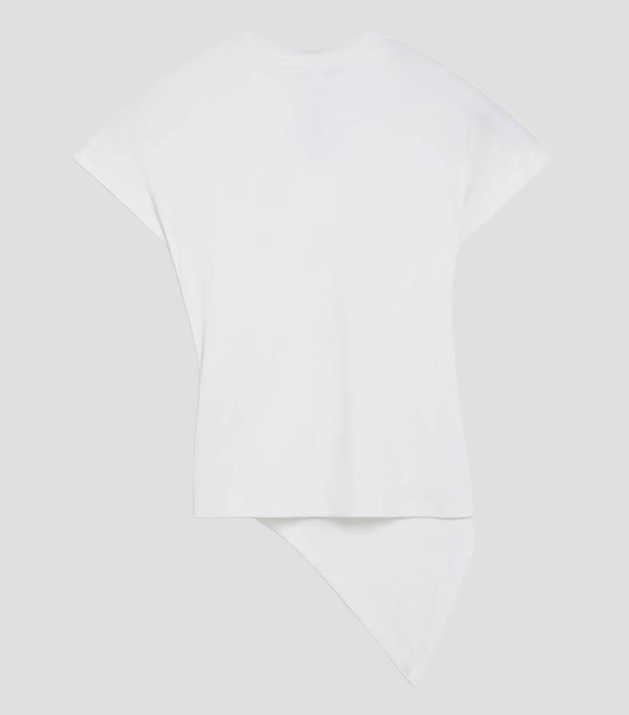 Playera cuello redondo manga corta lisa Mujer