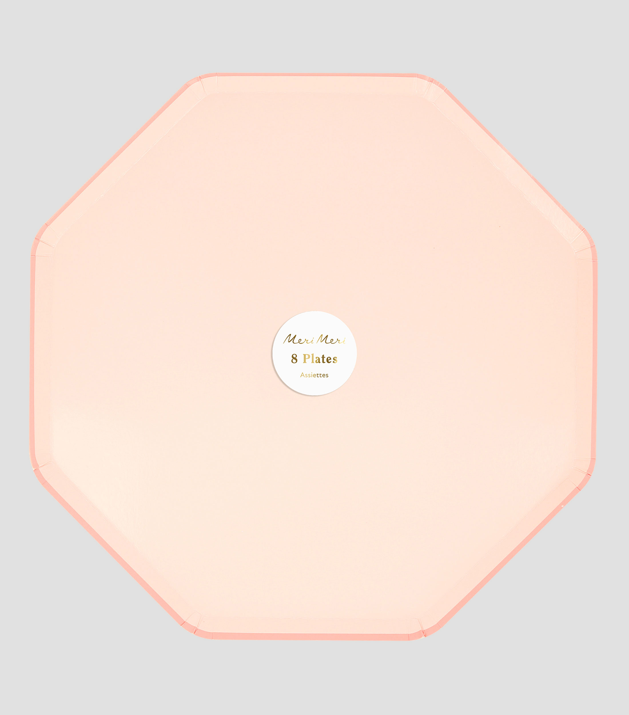 Platos Octagonales Ballet Slipper
