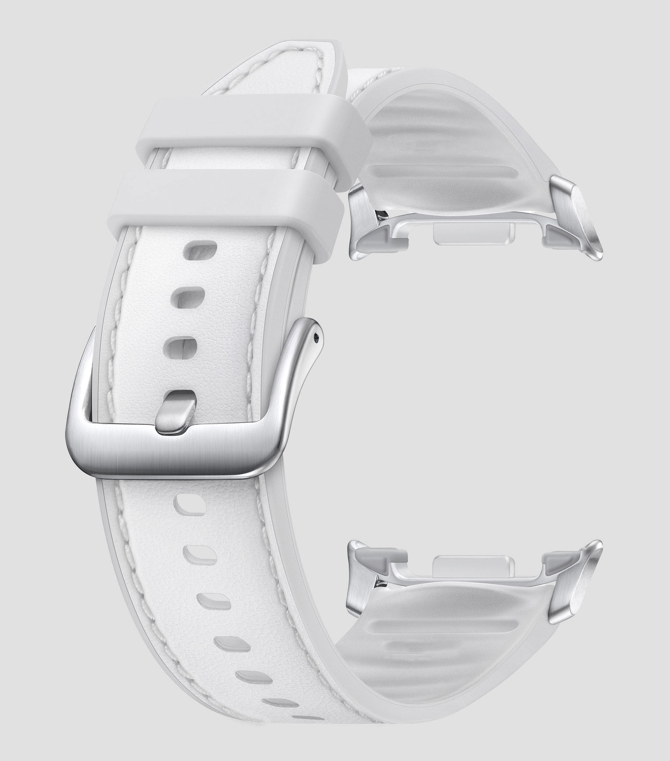 Correa hibrida para Watch8, Blanco