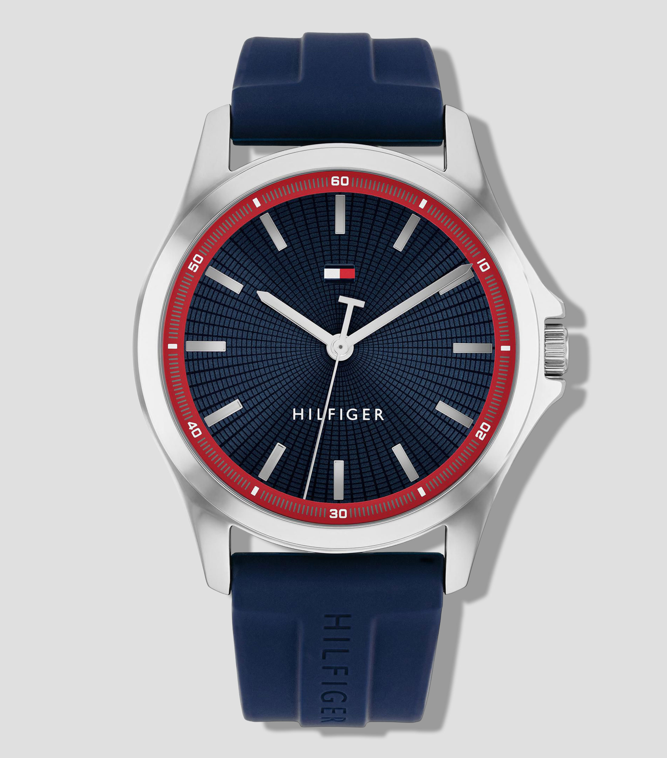 Reloj para Hombre Bruce Casual Plateado, Azul