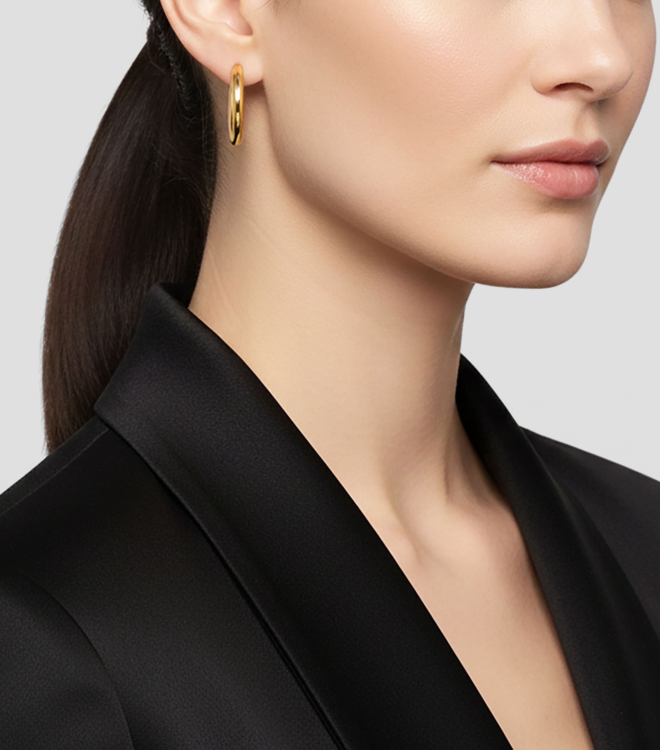 Pendientes en oro amarillo de 18 kilates Idalia Mujer