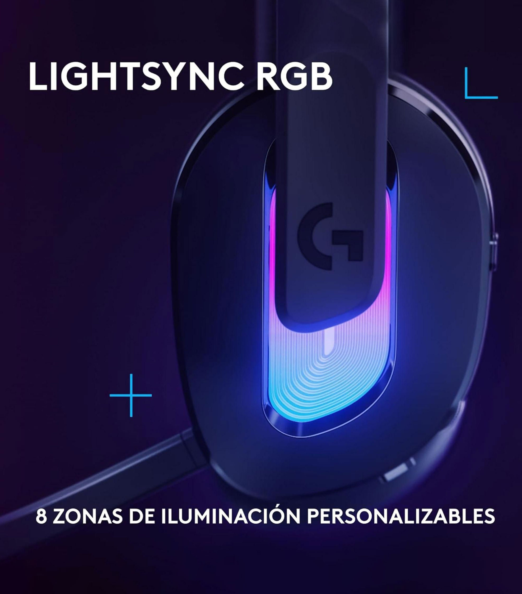 Audífonos Gaming Inalámbricos Bluetooth G522 Negro