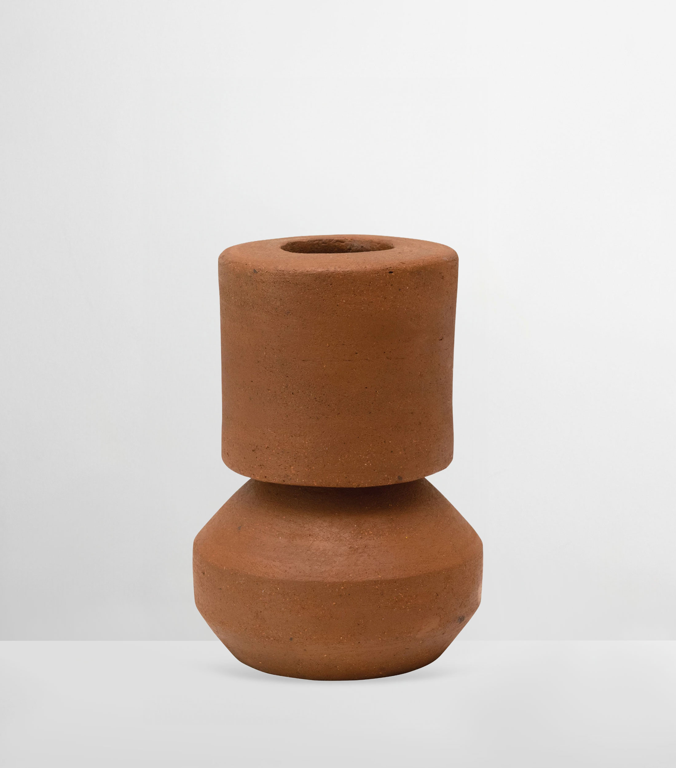 Florero en terracota