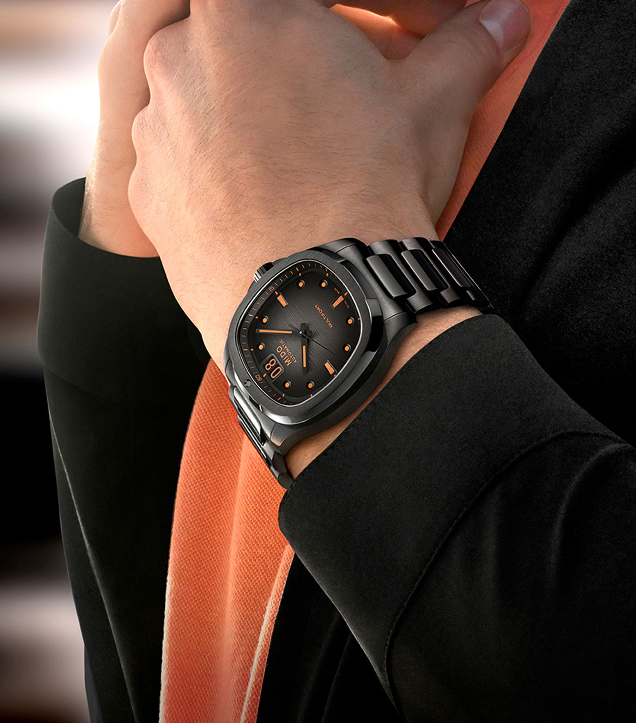 Reloj para Hombre Multifort TV Big Date Casual Negro