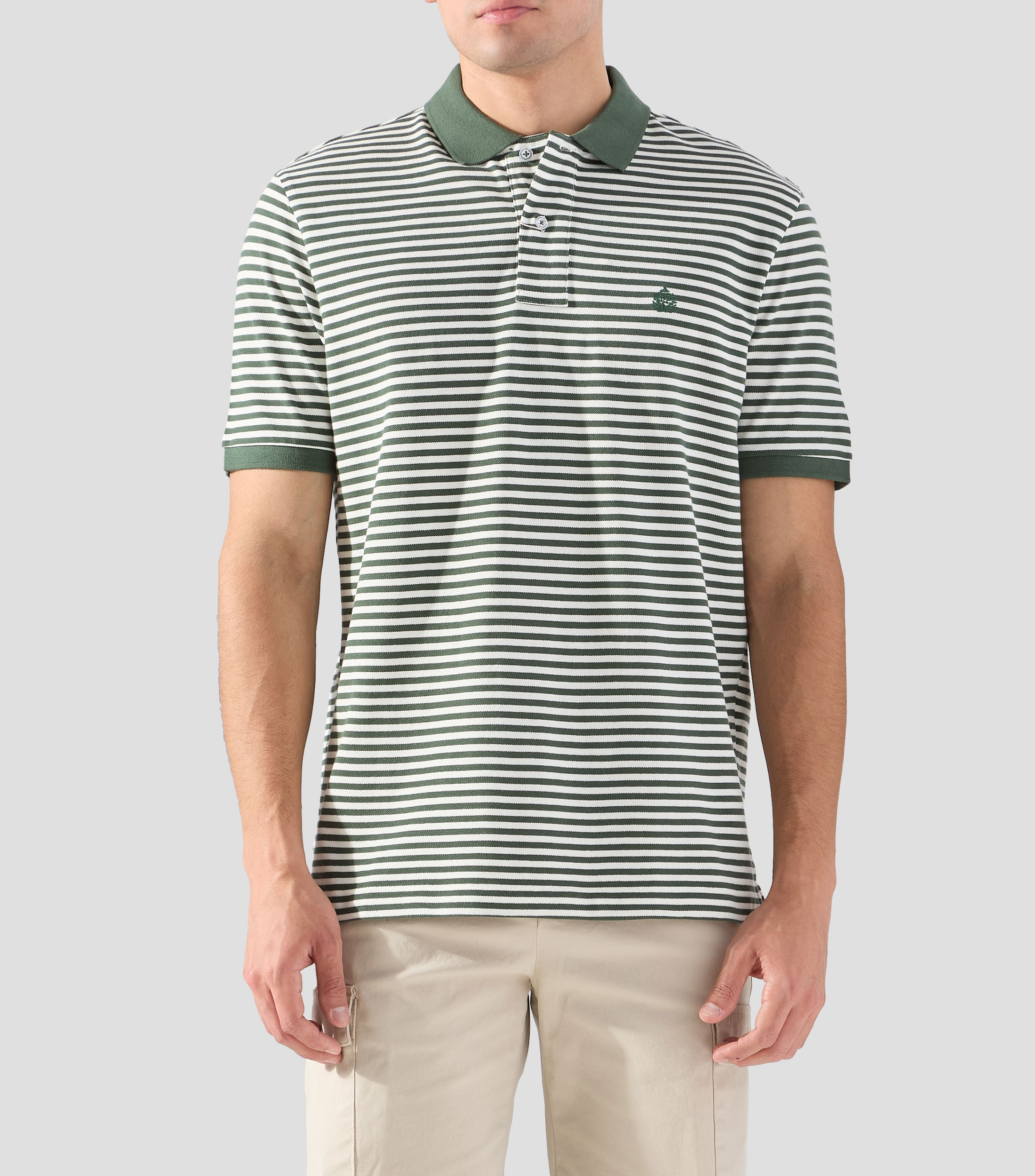 Playera tipo polo manga corta Hombre