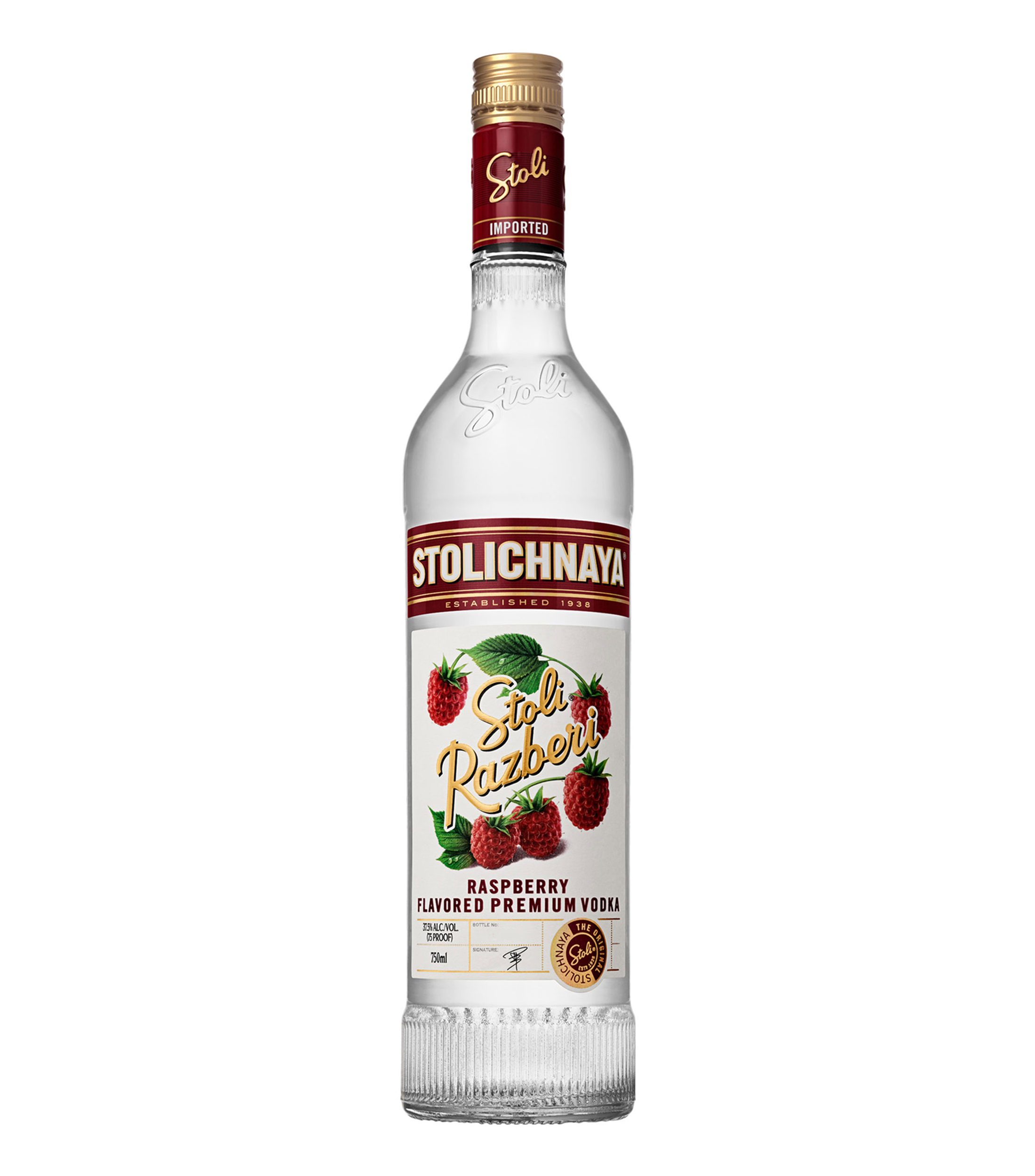 Vodka Stoli Razberi, 750 ml Stolichnaya