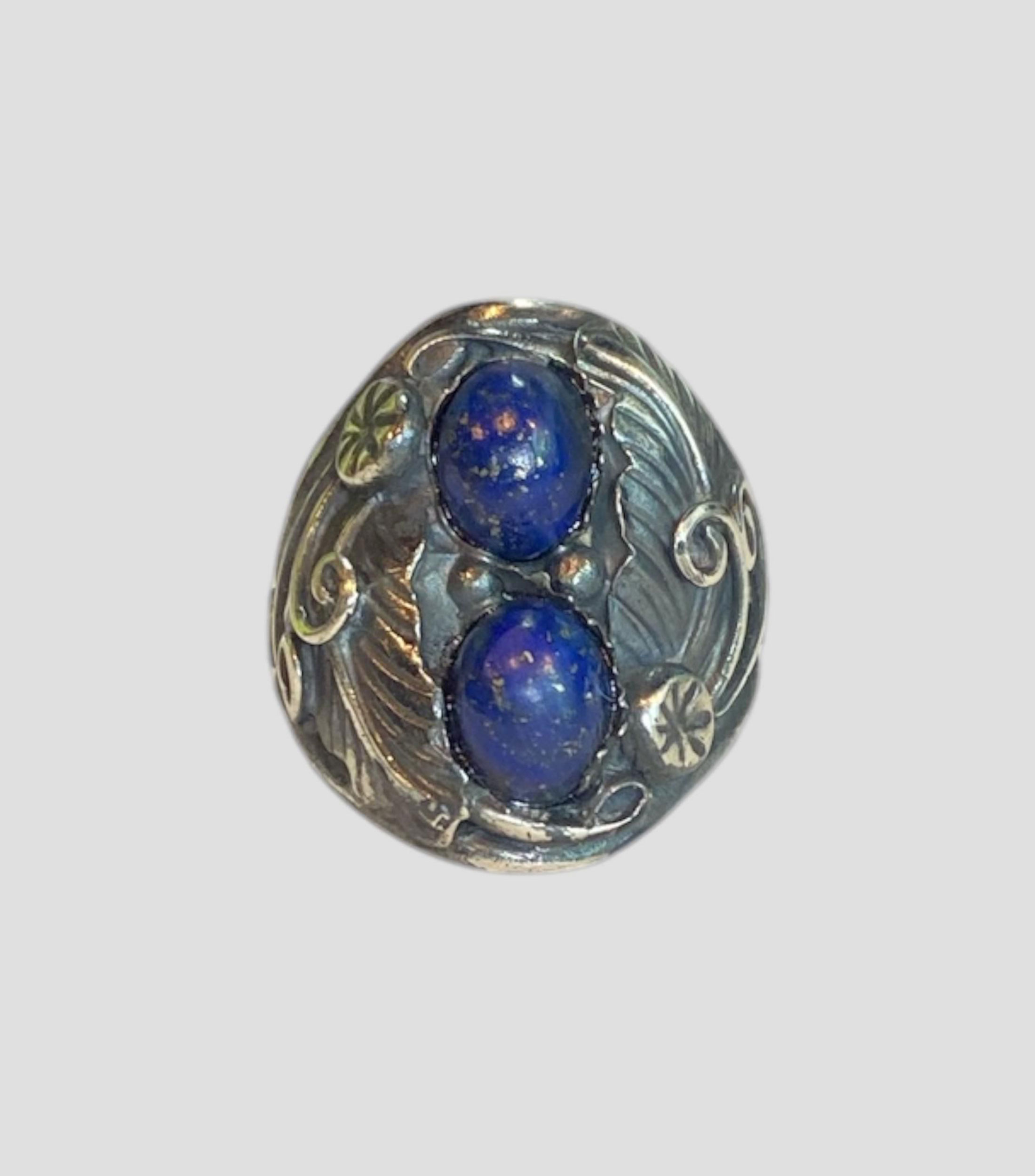 Anillo en plata .925 Native Spirit con lapislázuli Unisex