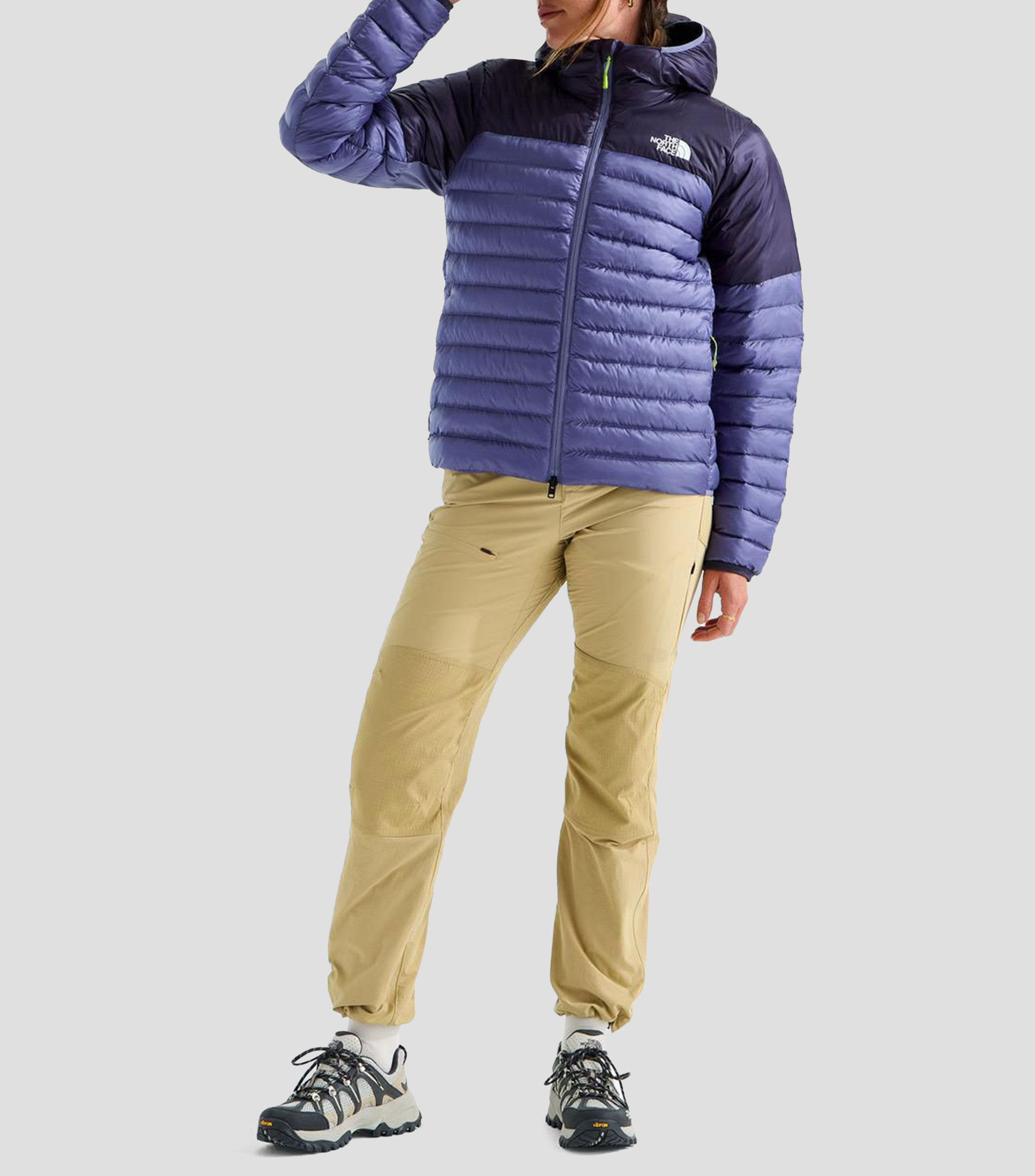 Chamarra Puffer Terra Peak Hoodie con capucha Mujer