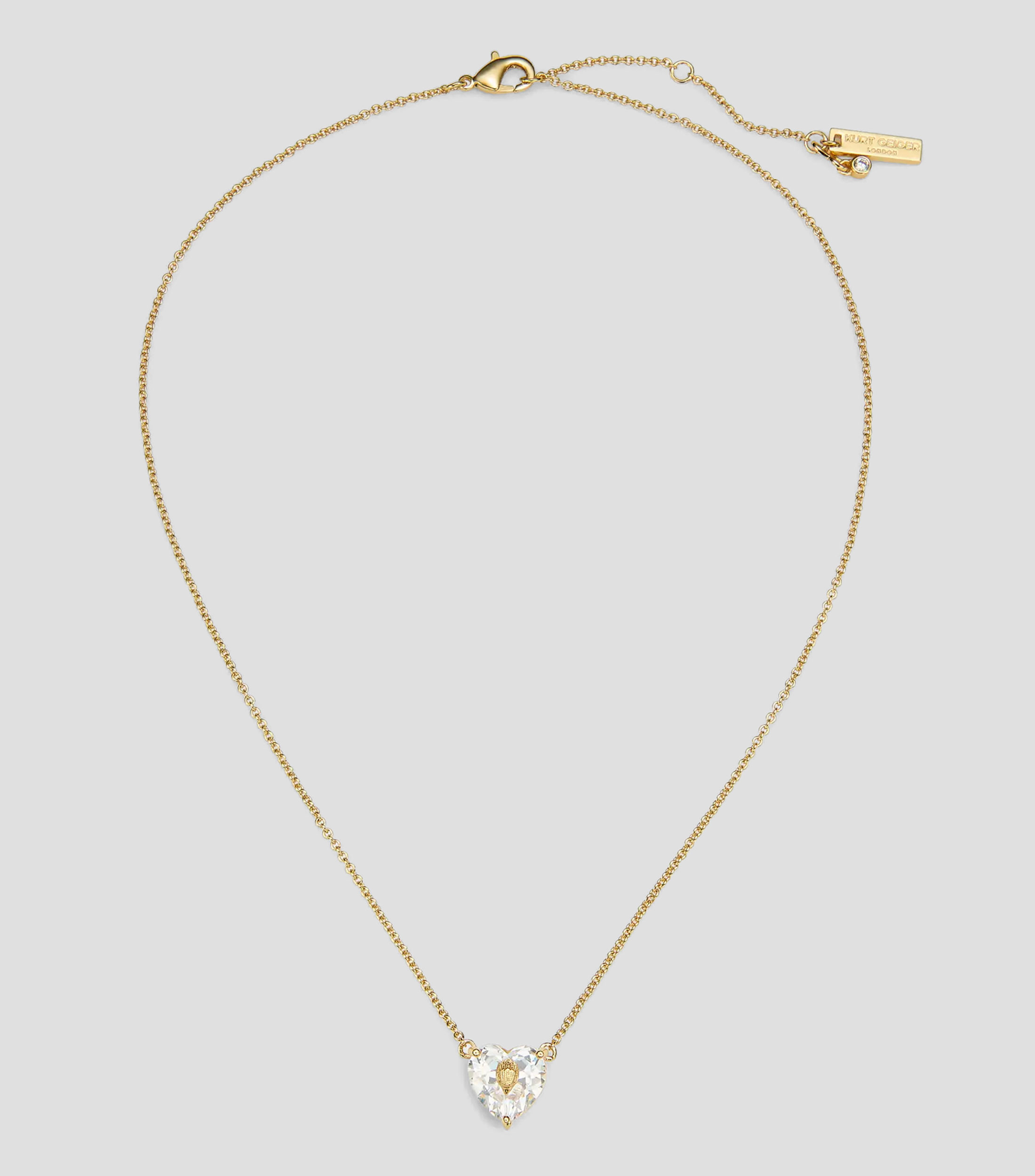 Collar Crystal Heart con cristal Mujer