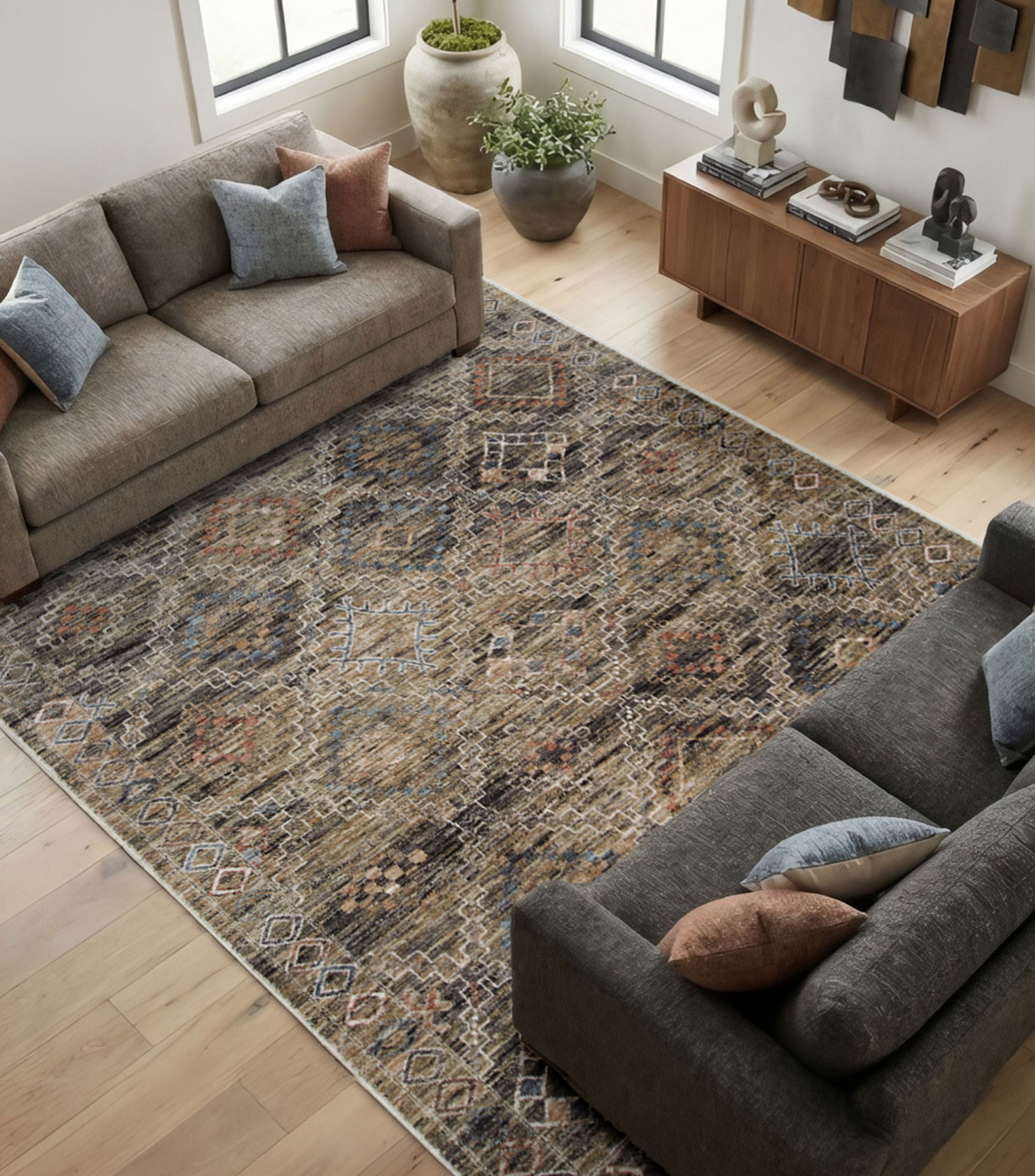 Tapete Decorativo Antika en Poliéster 300 x 240 cm
