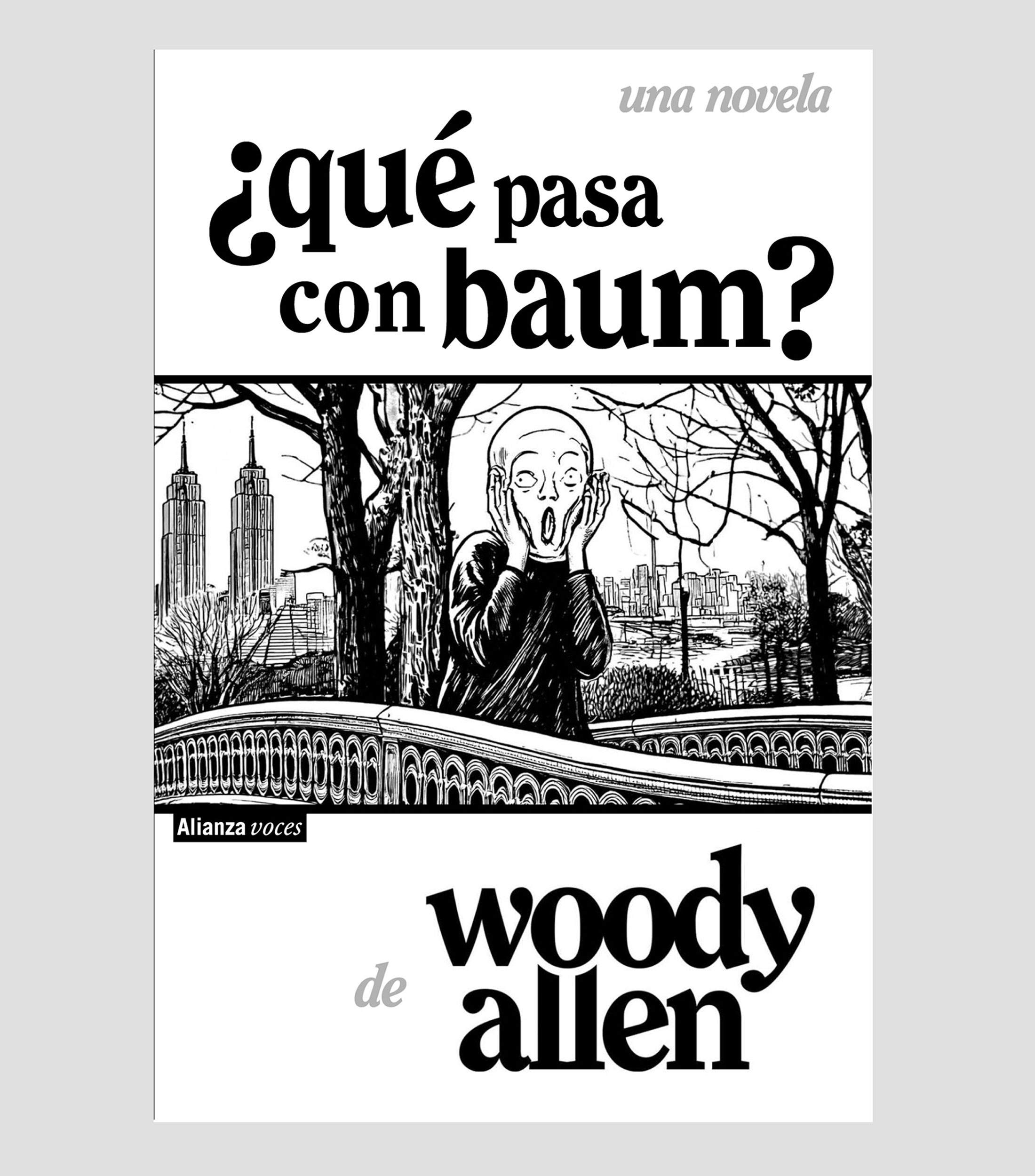 Novela¿Qué pasa con Baum?, Woody Allen