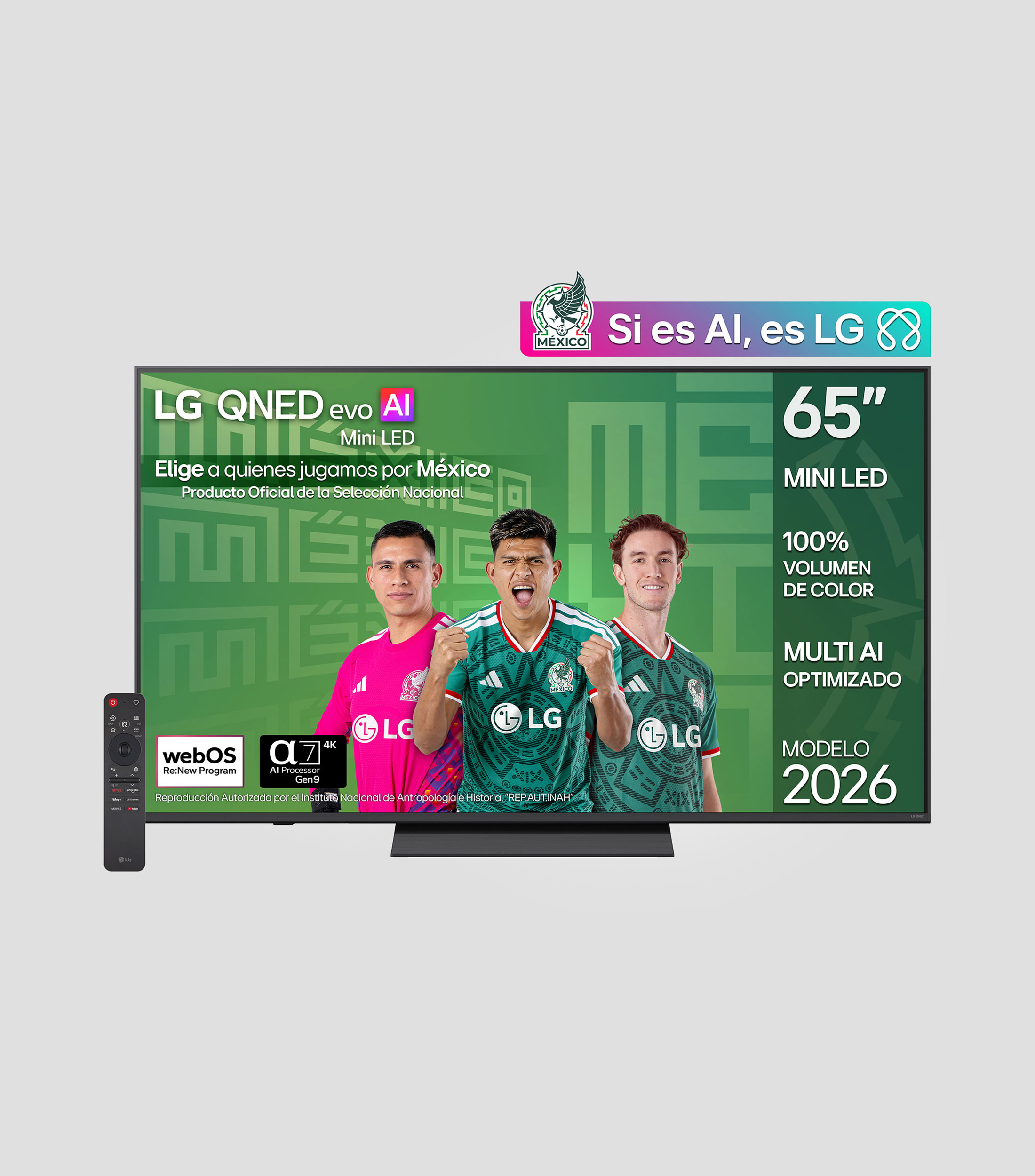 Pantalla 65 Pulgadas Plana QNED 4K 65QNED81BSG