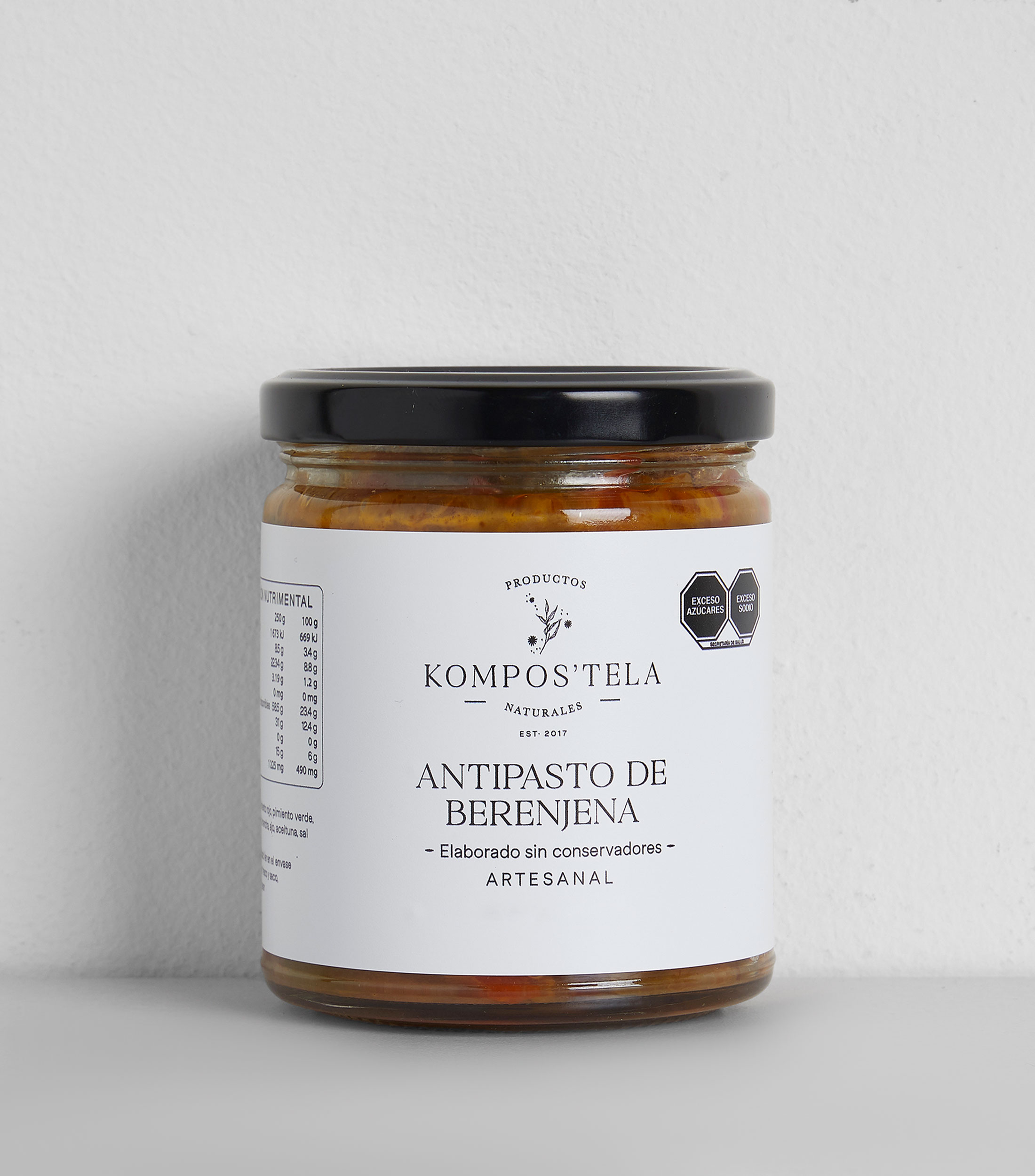 Antipasto de berenjena, 250 g