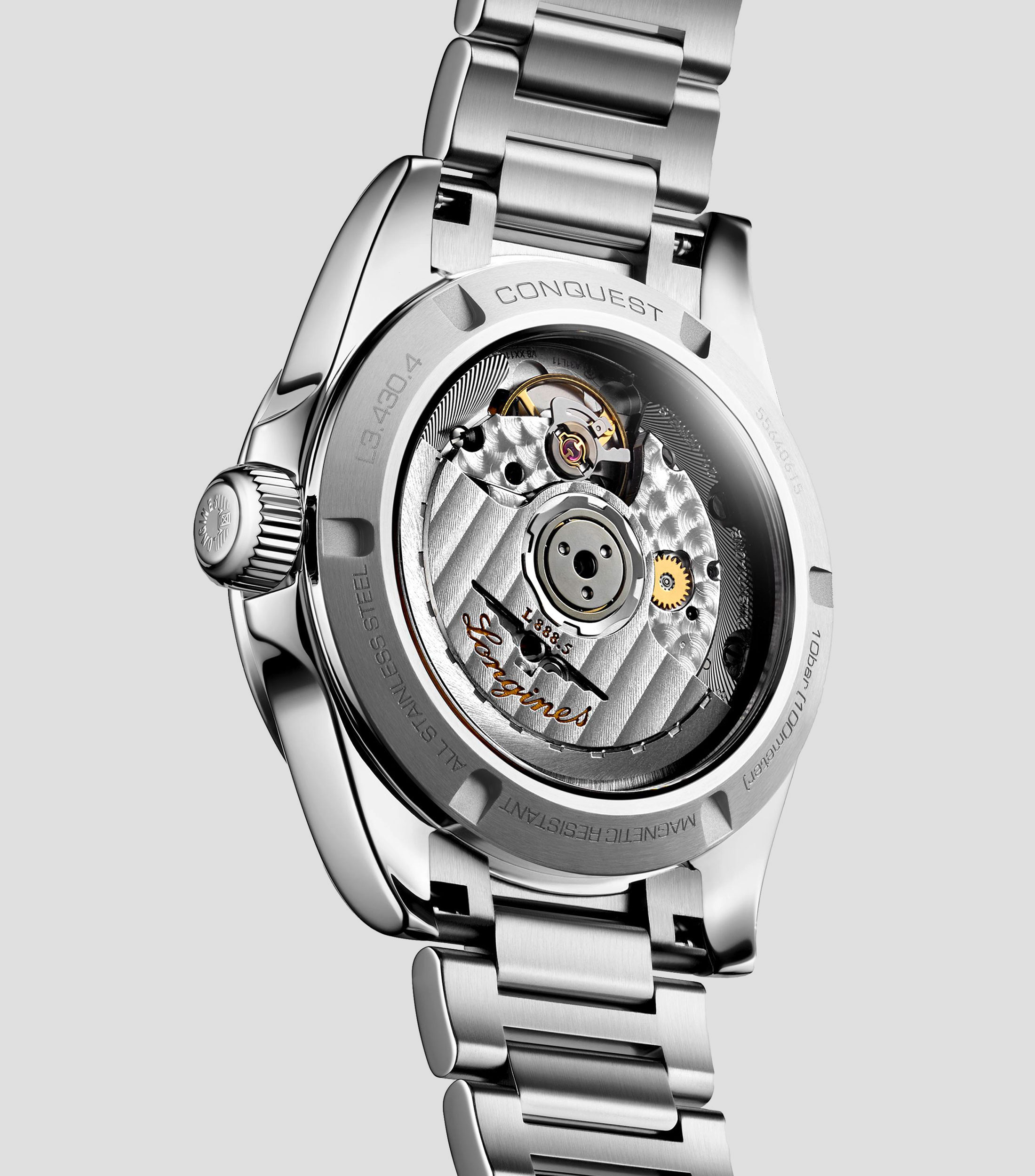 Reloj para Mujer Conquest Deportivo Plateado
