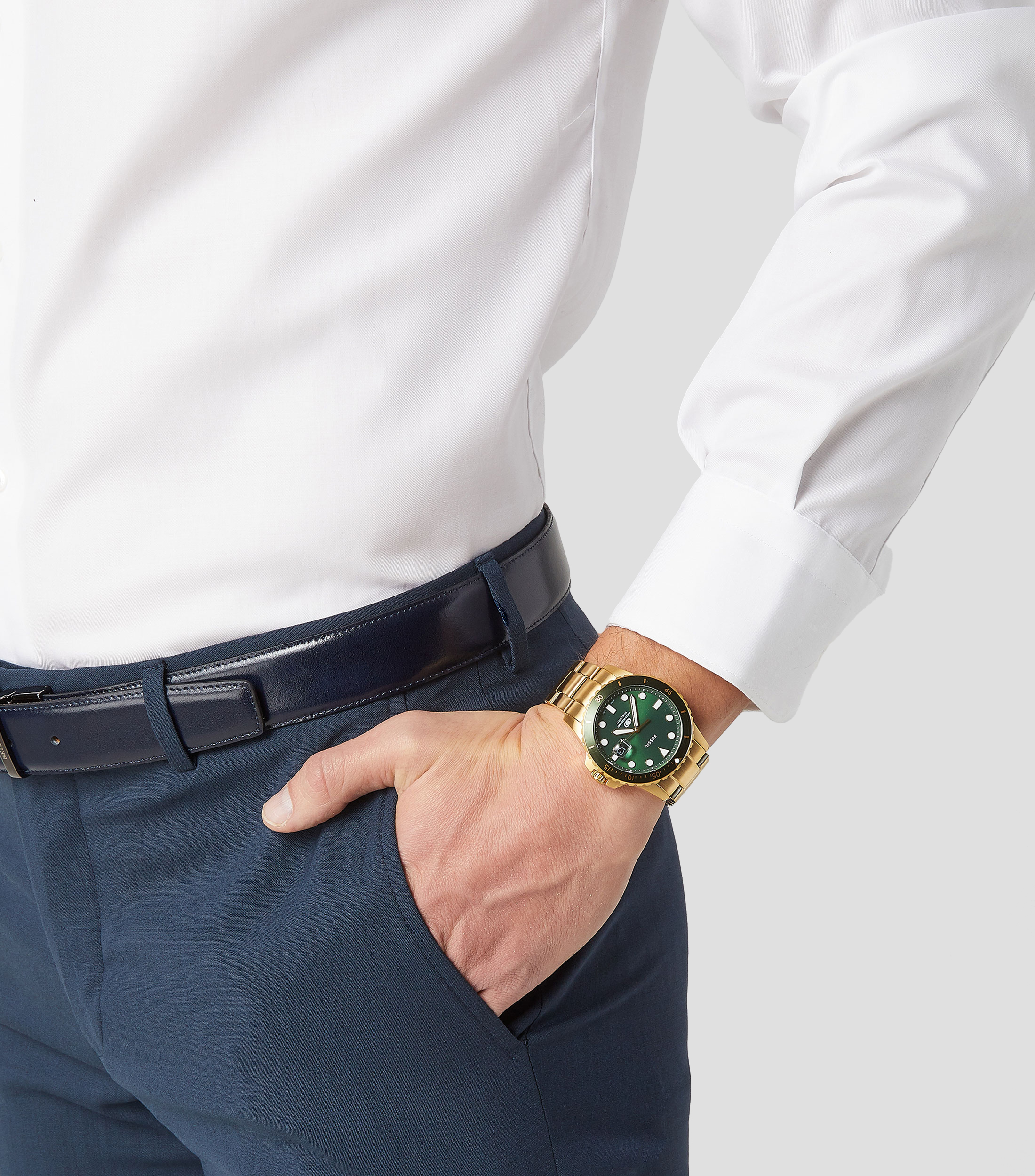Reloj para Hombre Blue Dive Casual, Oro