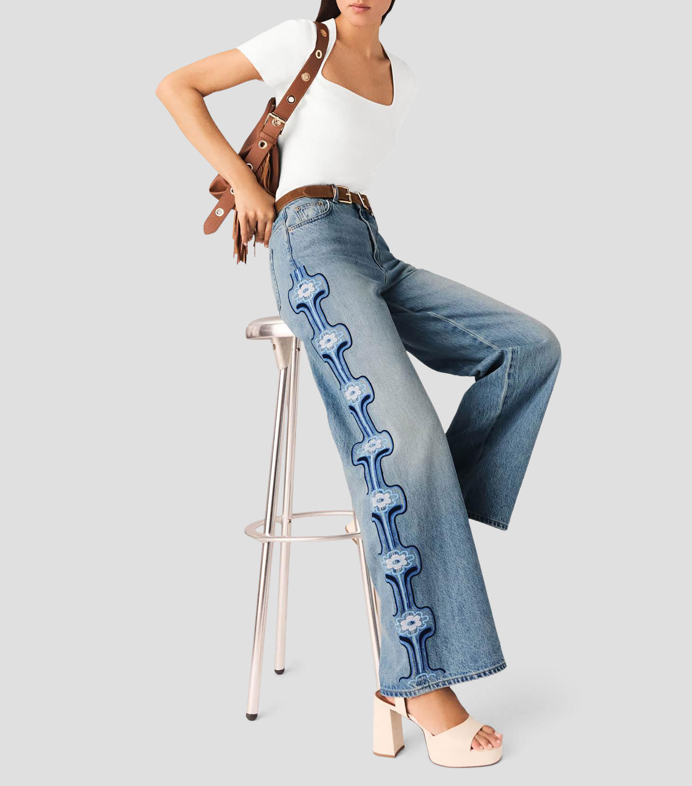 Jeans regular Mujer