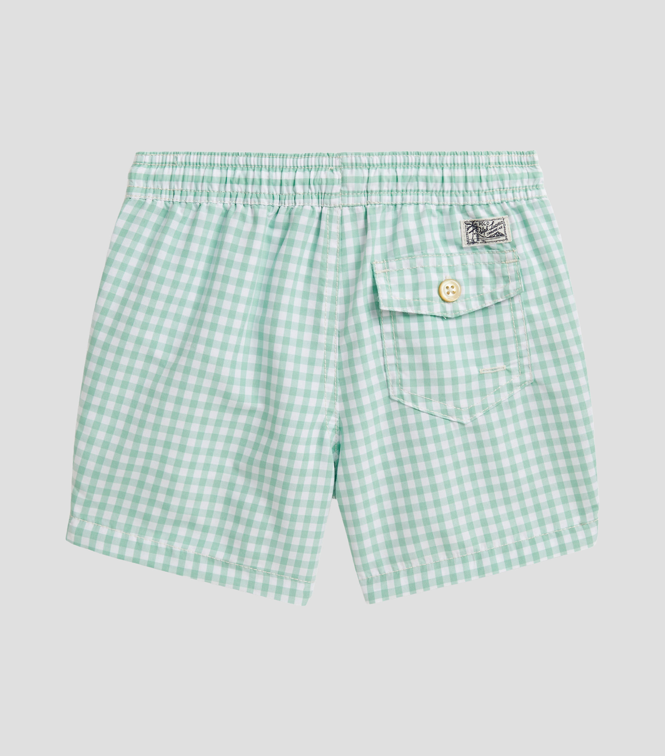 Traje de baño short con cuadros Niño