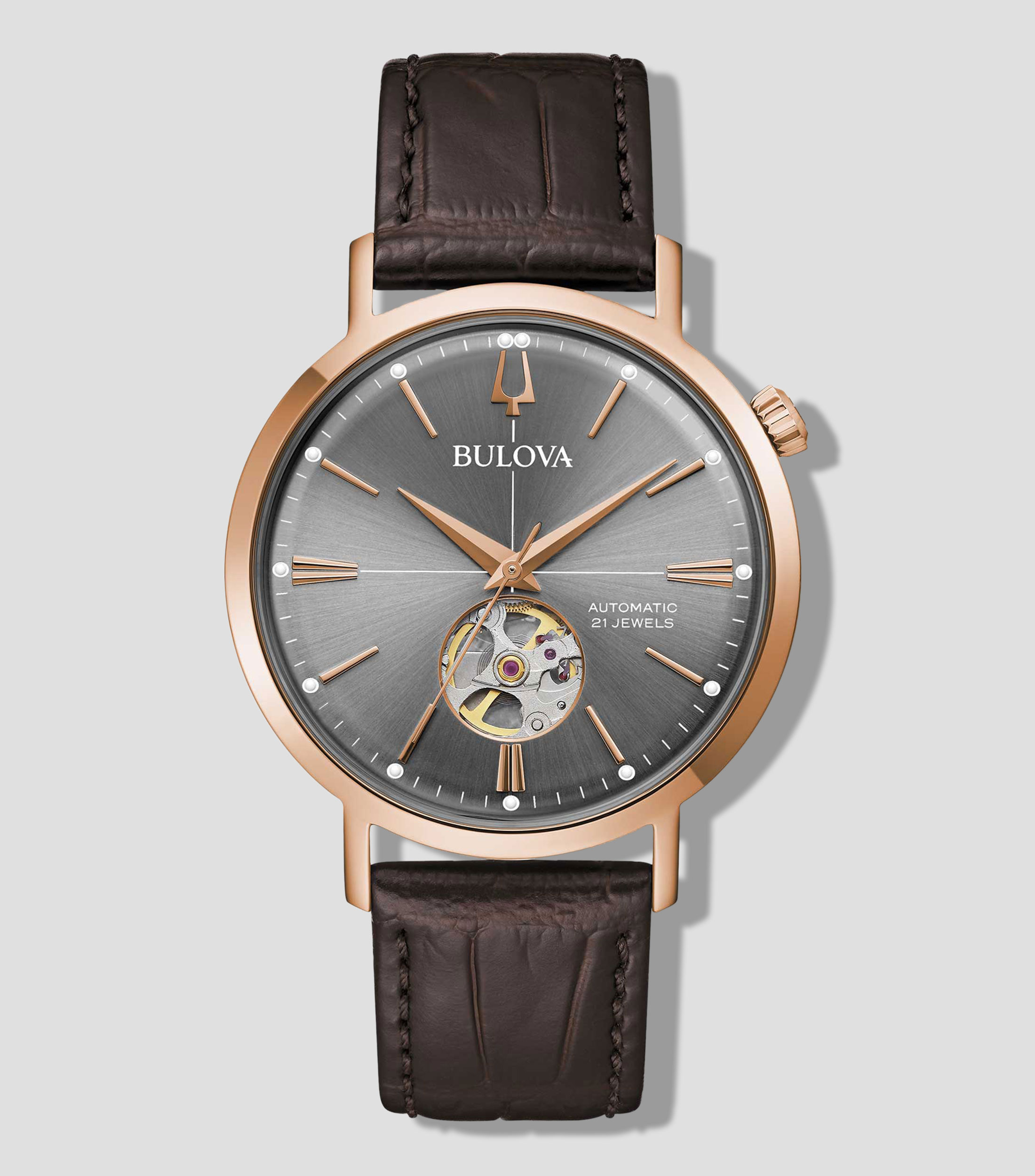 Reloj para Hombre Aerojet Automático Casual Oro rosa