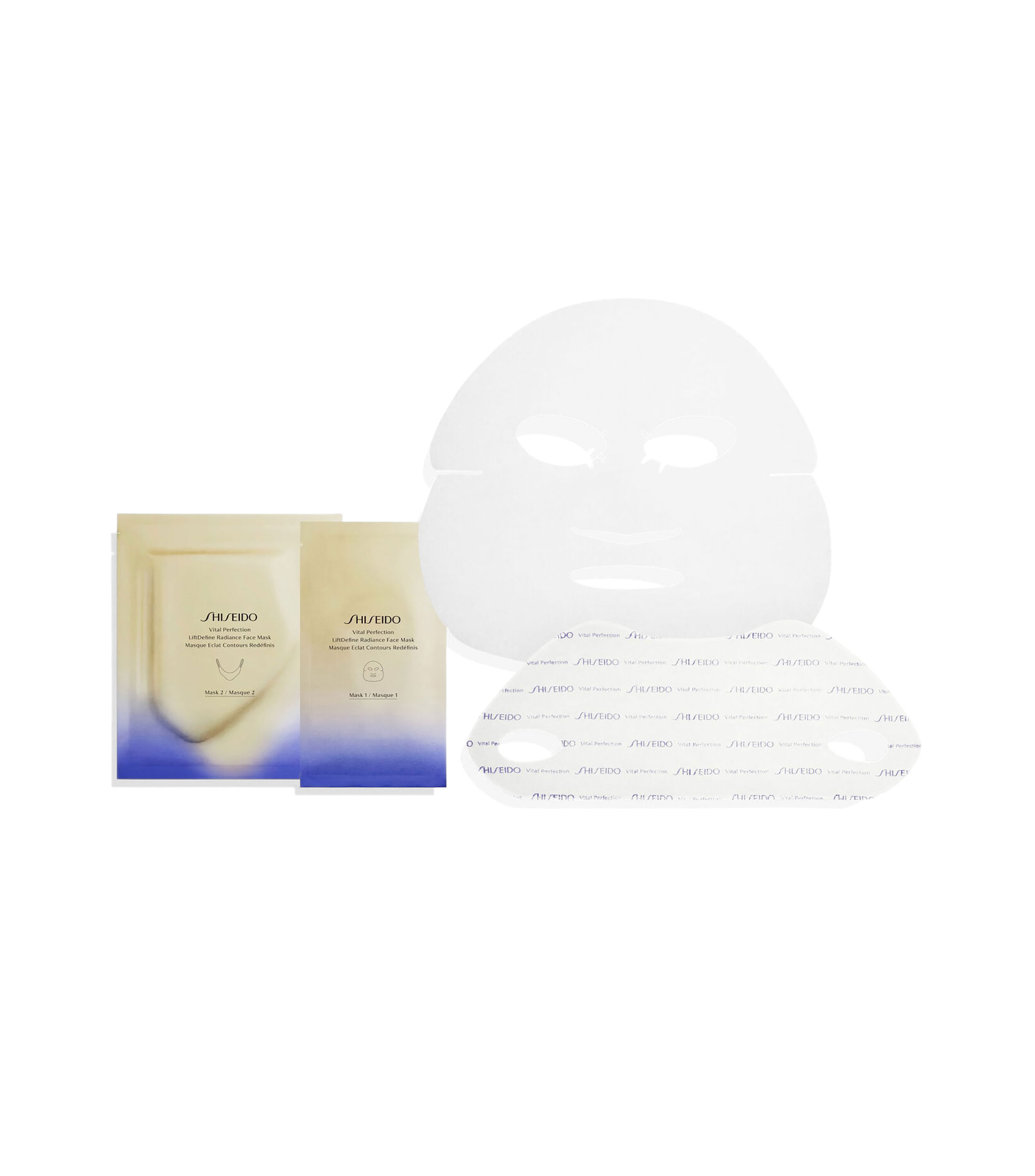 Mascarilla facial Vital Perfection LiftDefine Radiance, 6 piezas