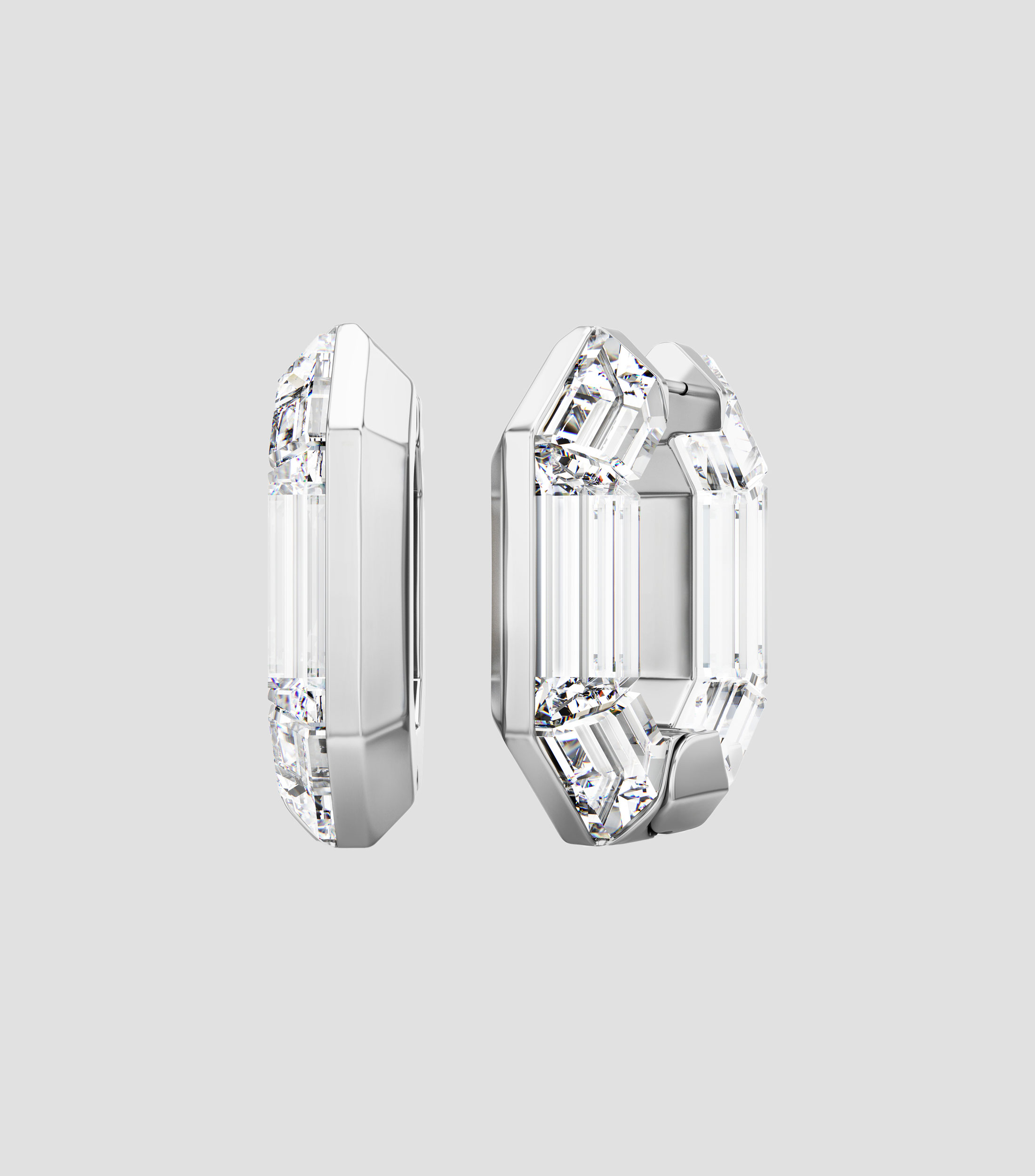 Pendientes Lucent con Cristales Unisex