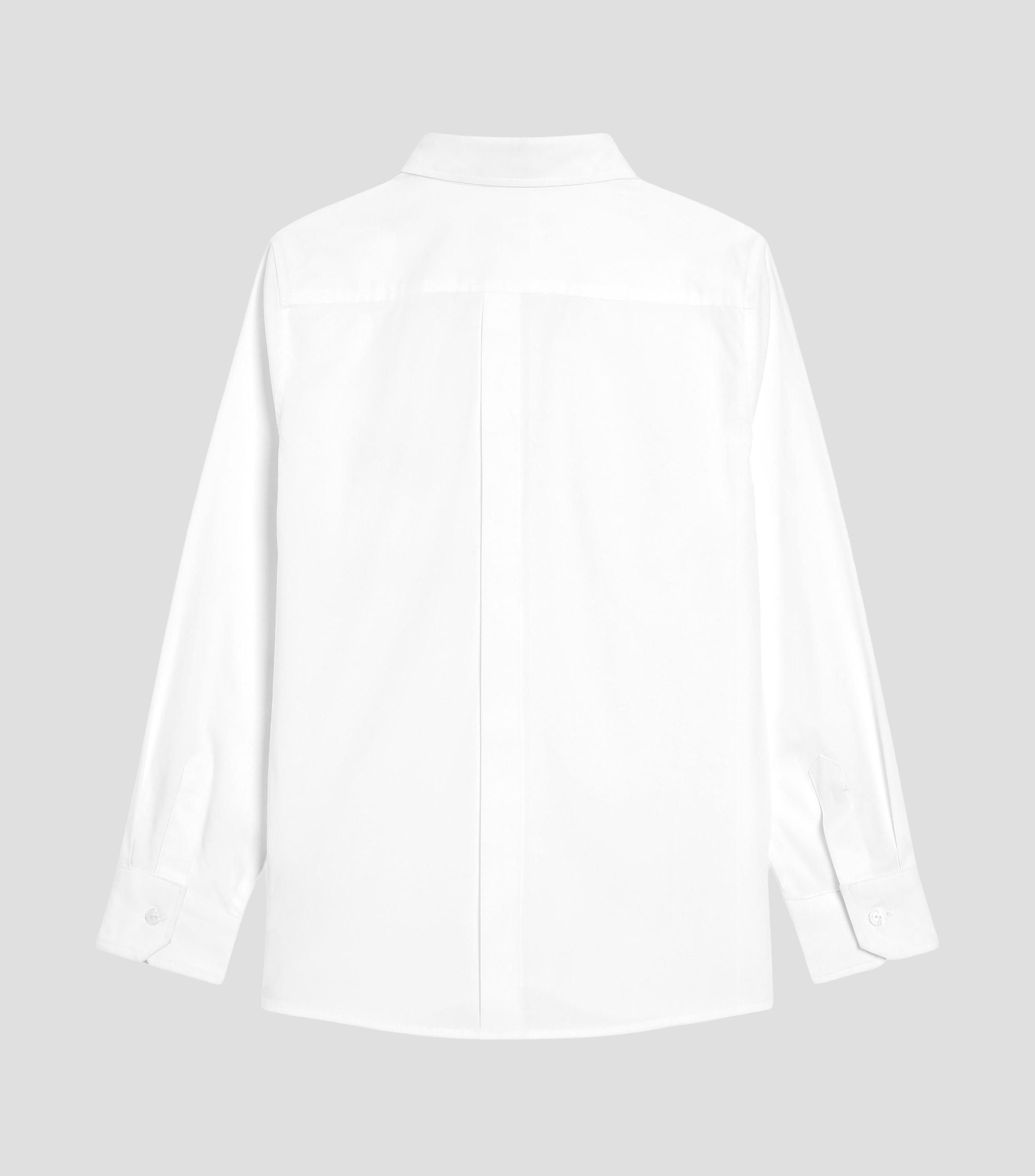 Camisa lisa manga larga Niño