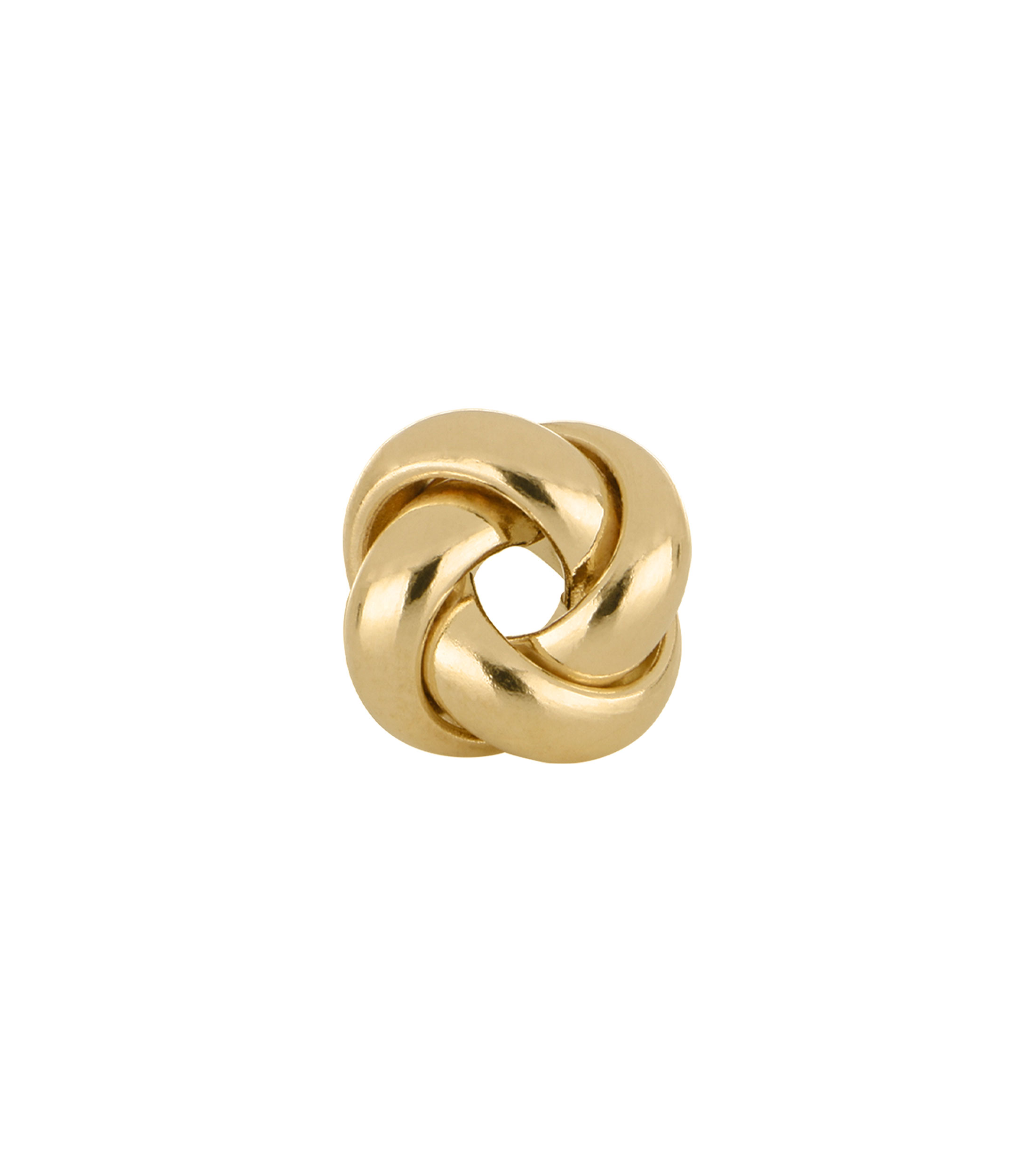 Aretes en oro 14 Kilates nudo Mujer