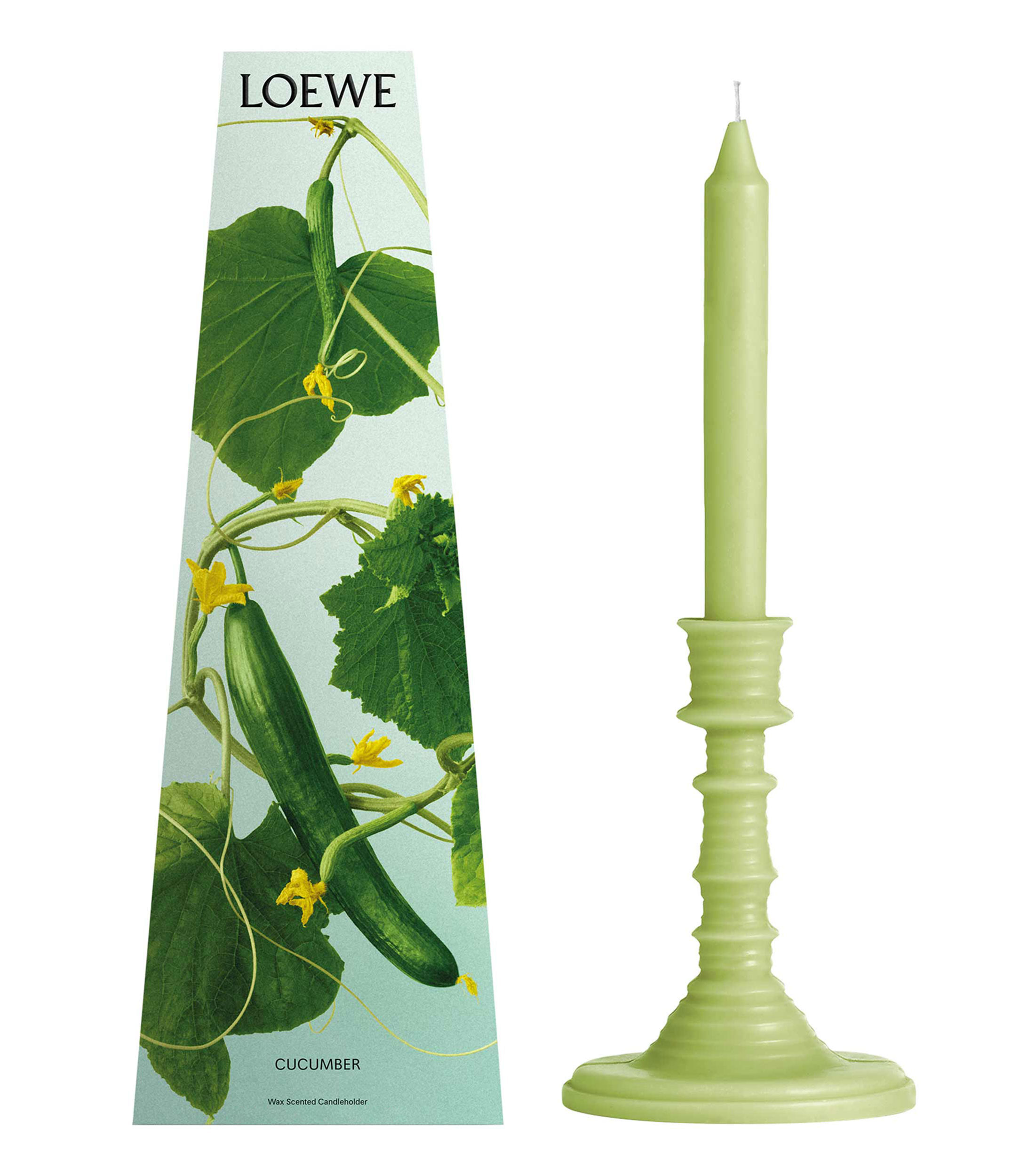 LOEWE HS CUCUMBER WAX CANDLEHOLDER