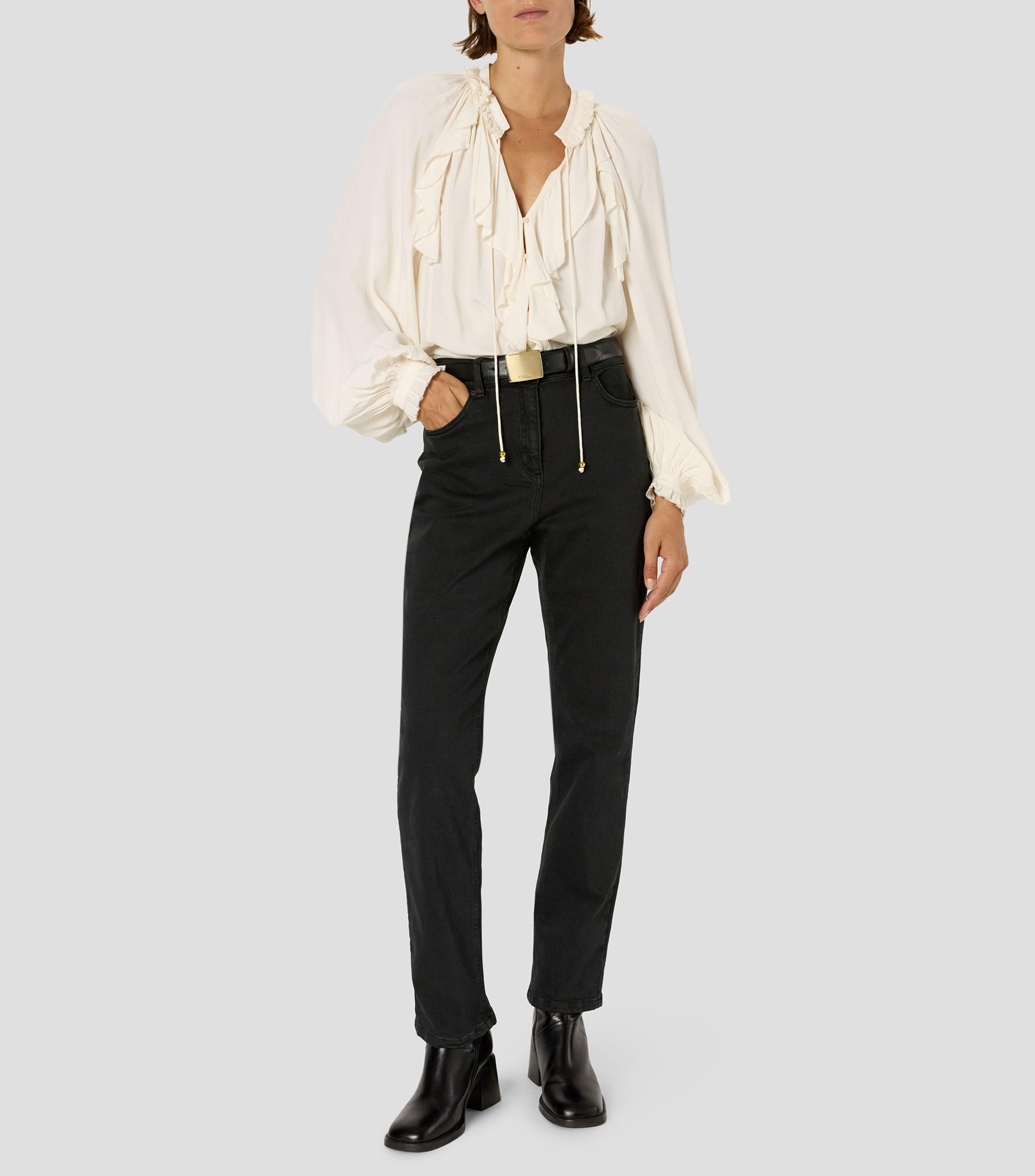 Jeans Carmen II de corte recto Mujer
