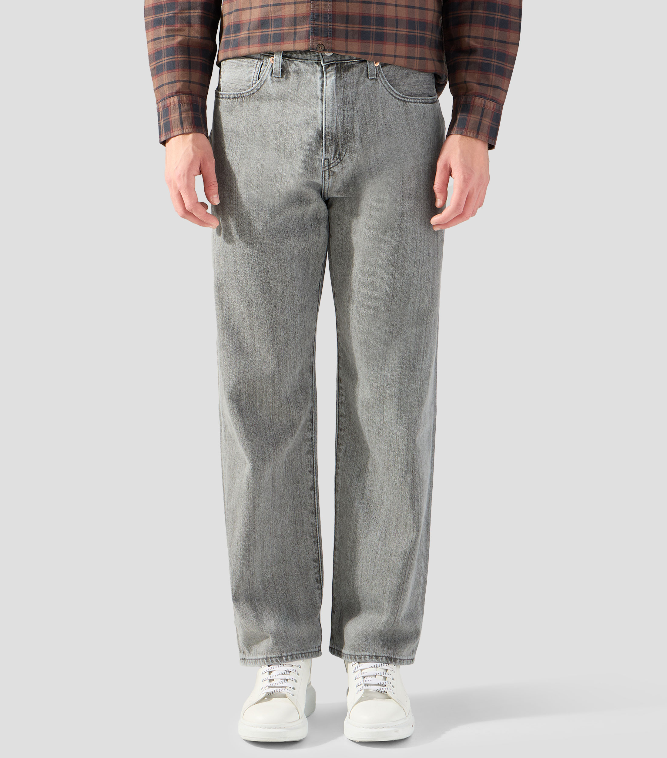 Jeans Marker Loose de corte recto Hombre