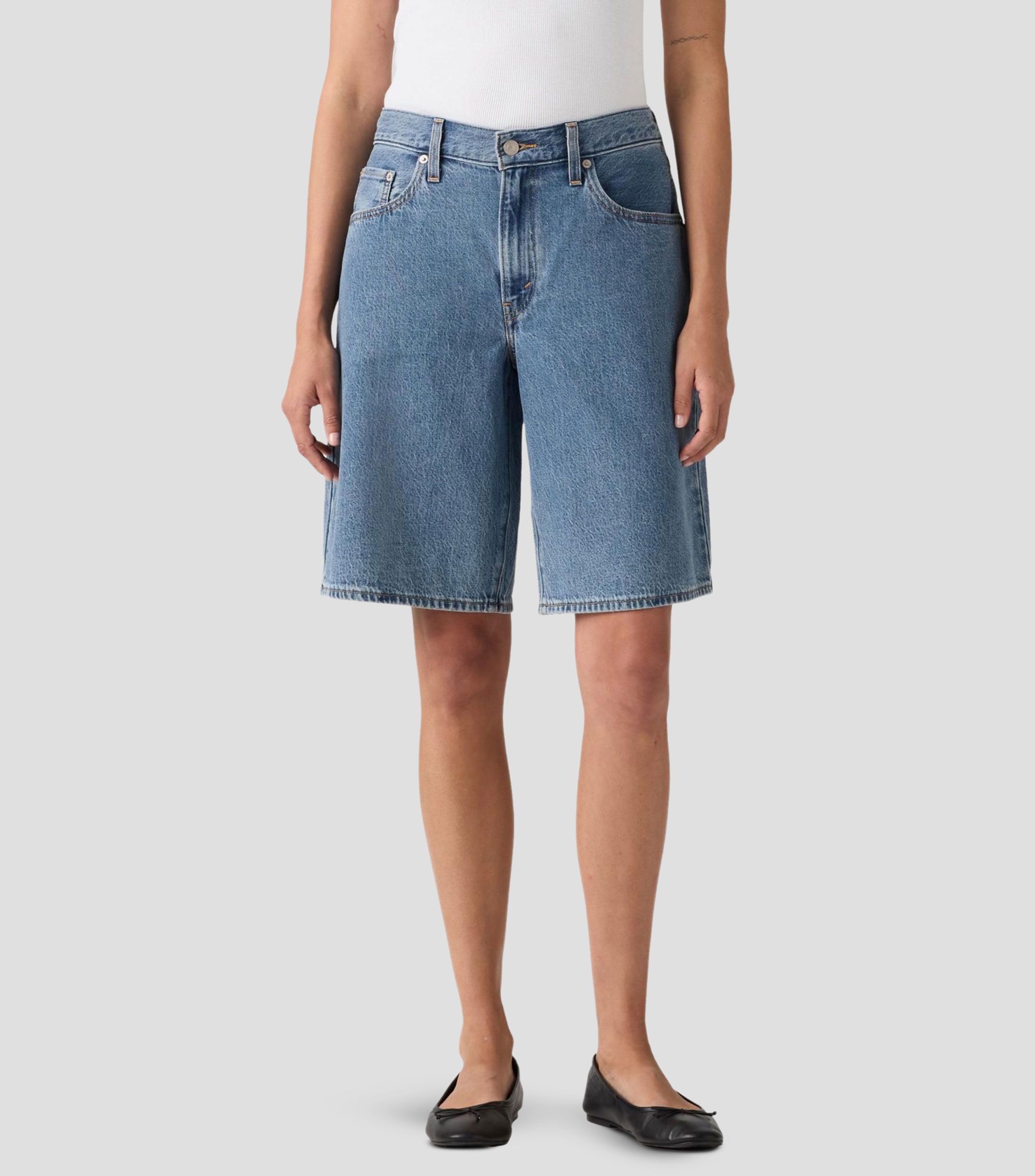 Short sólido Mujer