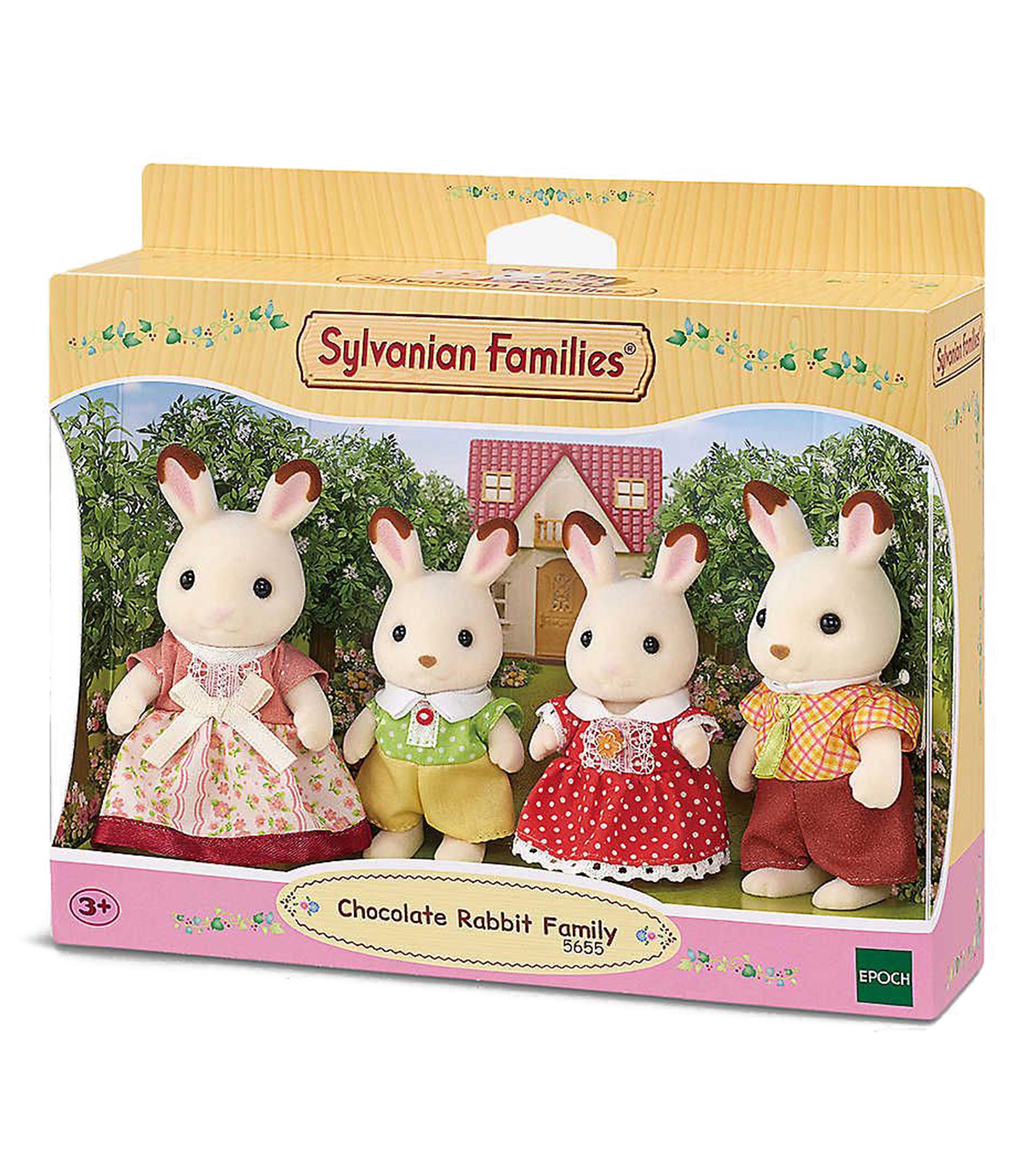 Playsets Chocolate Rabbit Family
