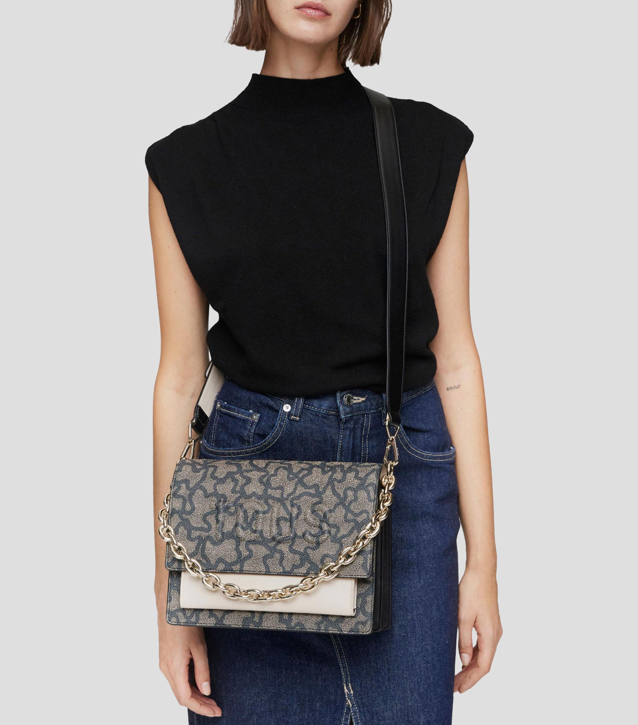 Bolso Crossbody Kaos Icon Estampado Mujer