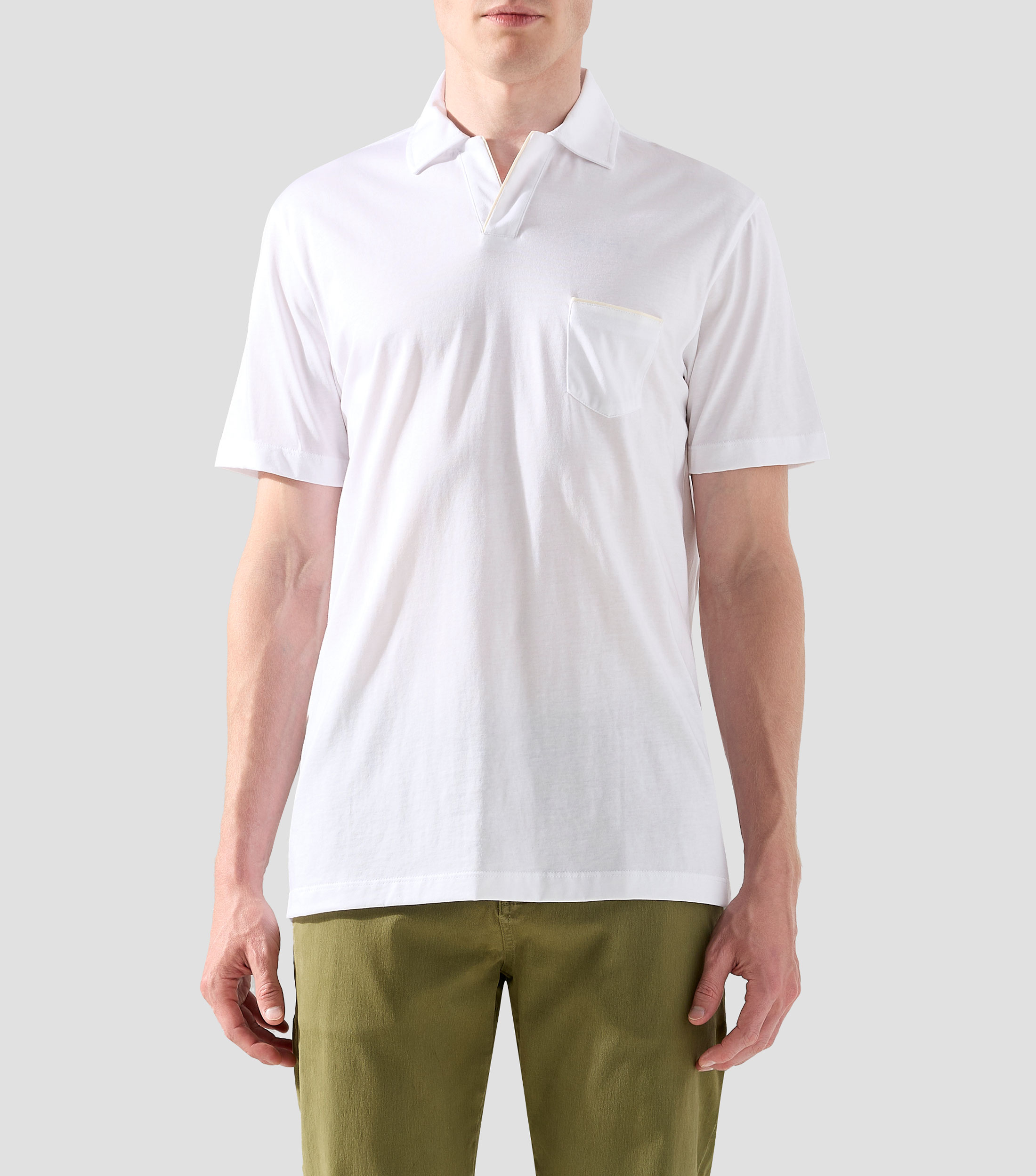 Playera tipo polo de manga corta Hombre