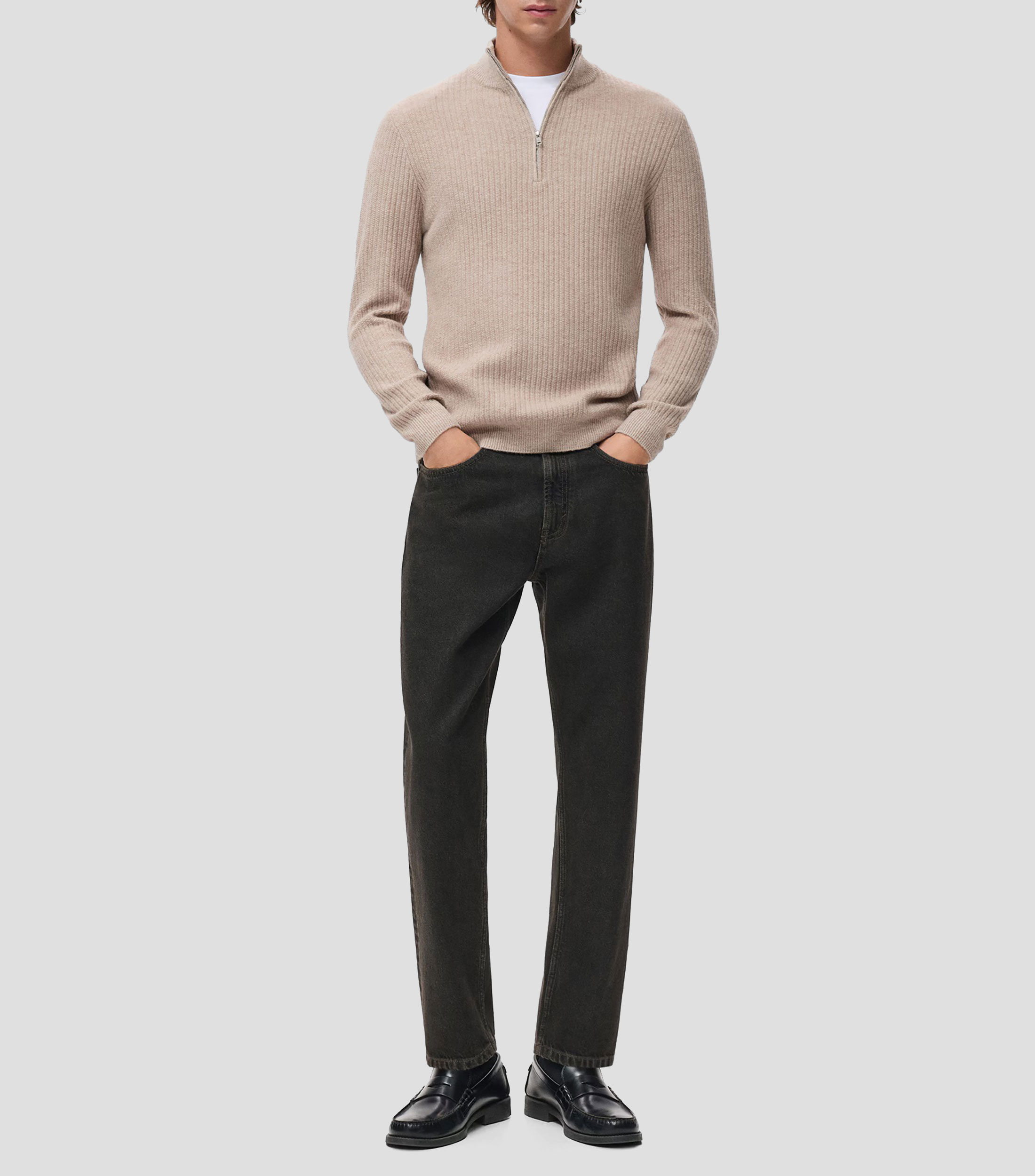 Suéter cuello perkins Hombre